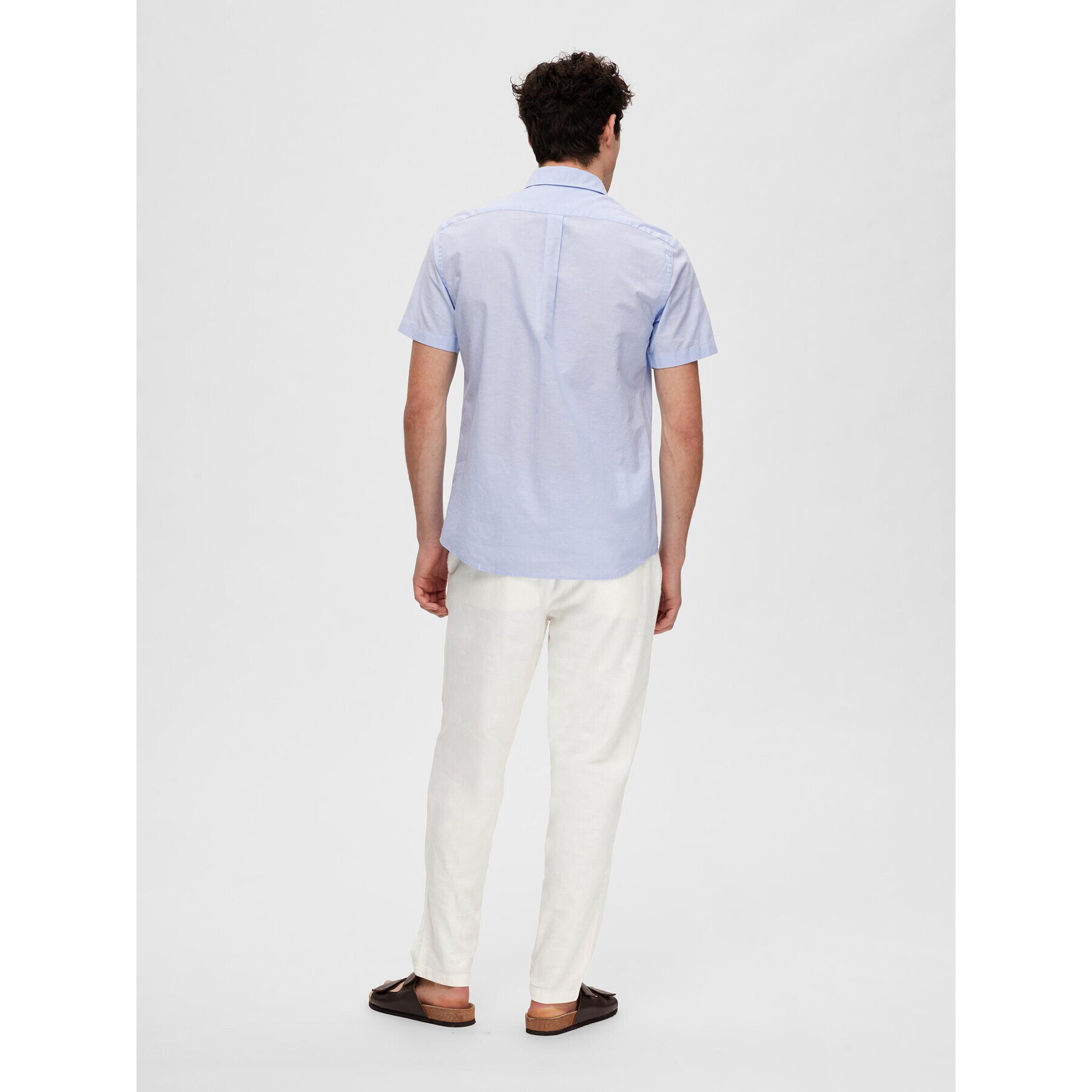 Selected Homme Риза 16079053 Син Regular Fit - Pepit.bg