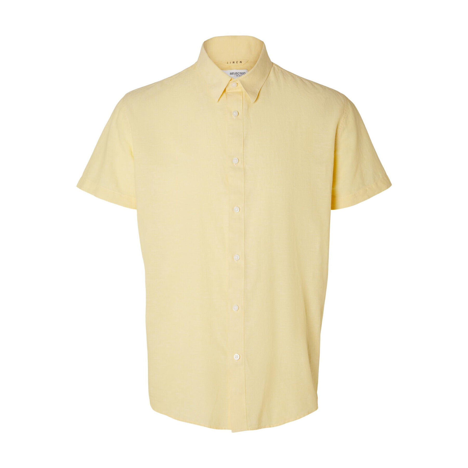 Selected Homme Риза 16079053 Жълт Regular Fit - Pepit.bg