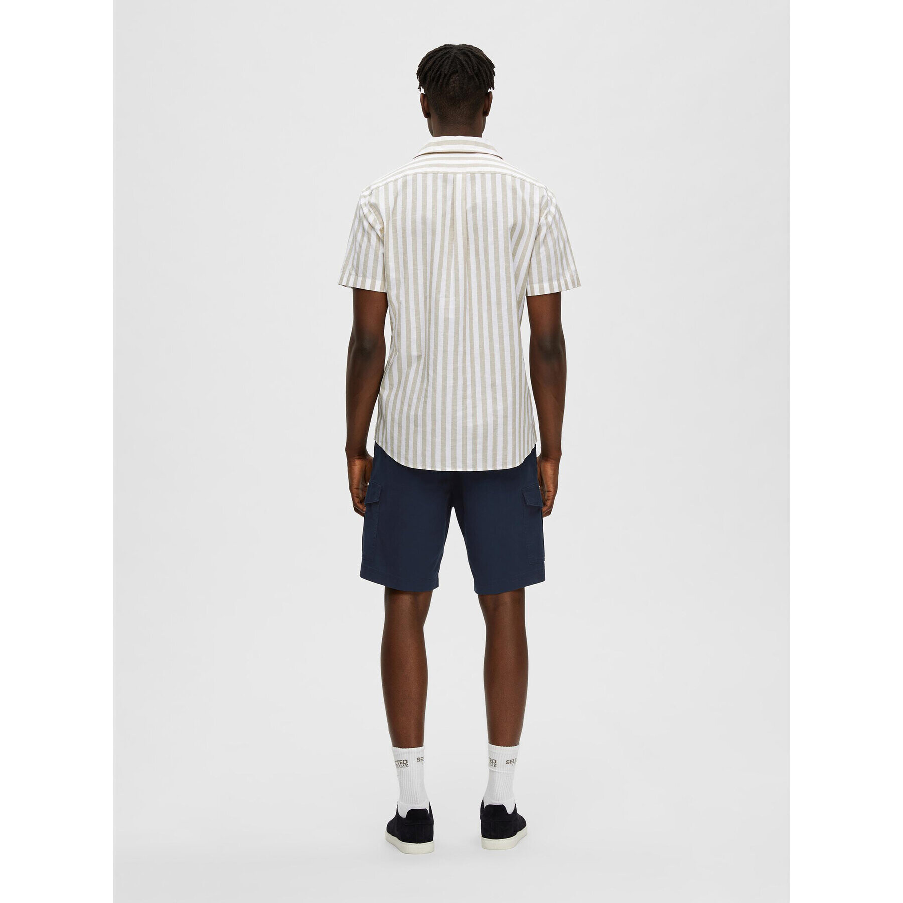 Selected Homme Риза 16079055 Бежов Regular Fit - Pepit.bg