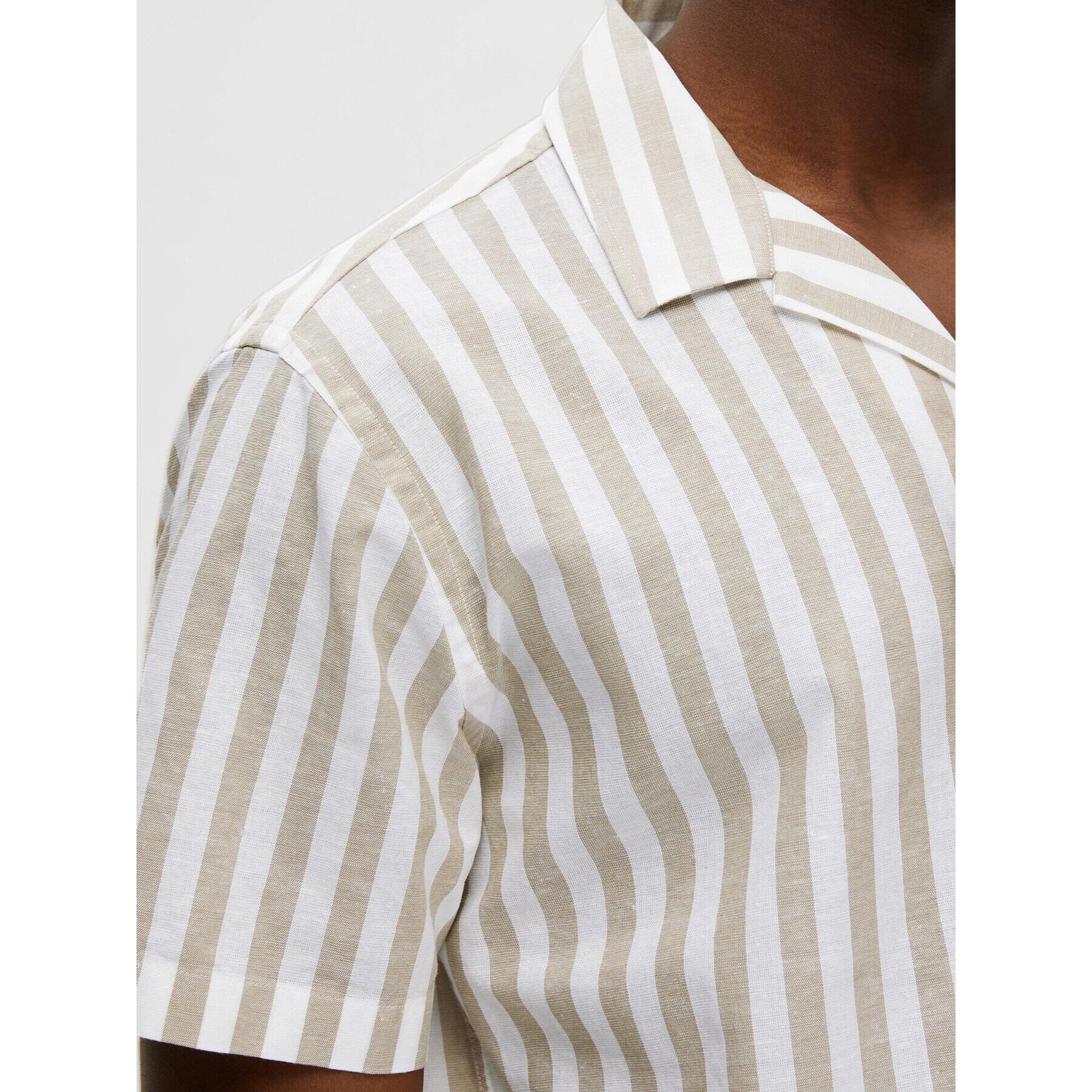 Selected Homme Риза 16079055 Бежов Regular Fit - Pepit.bg