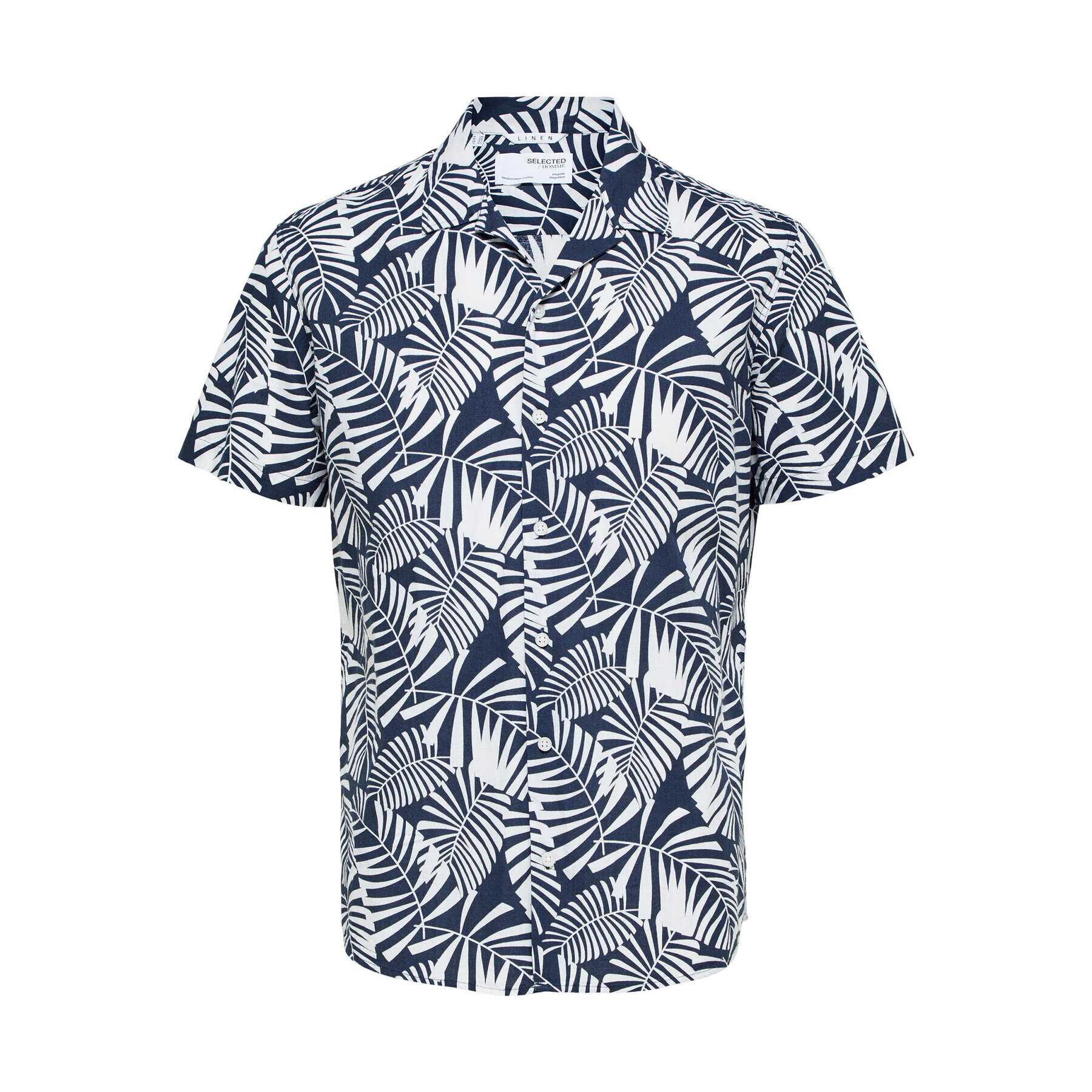 Selected Homme Риза 16079055 Тъмносин Regular Fit - Pepit.bg