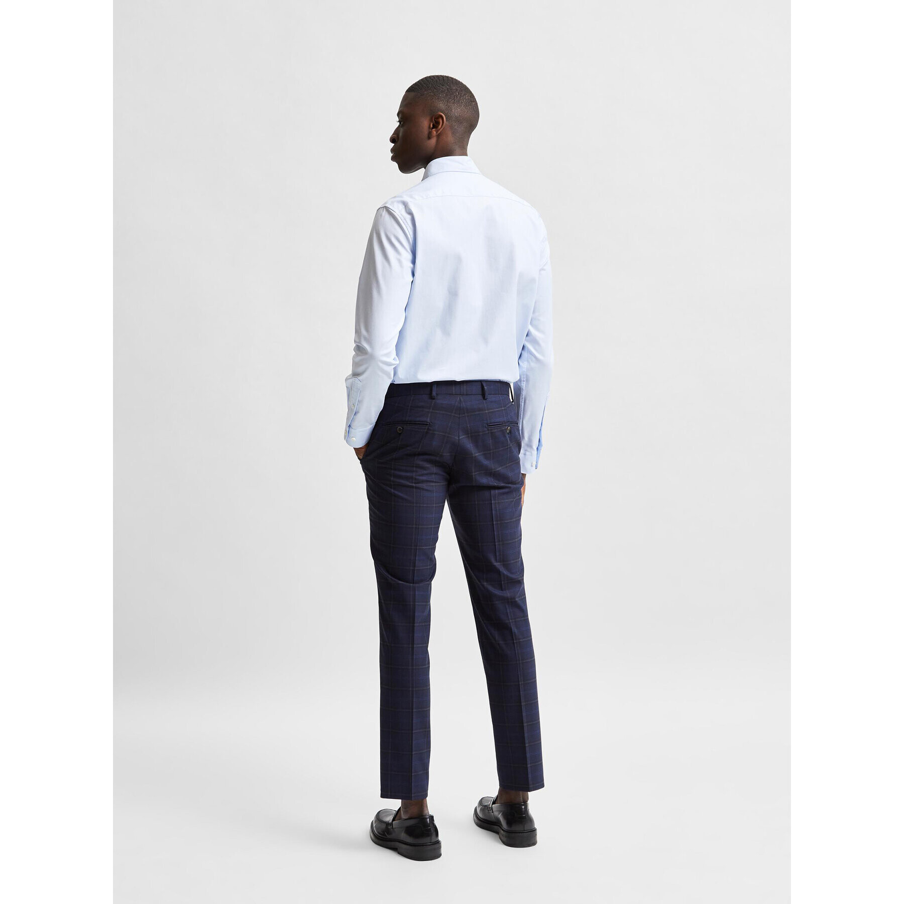 Selected Homme Риза 16080200 Син Slim Fit - Pepit.bg
