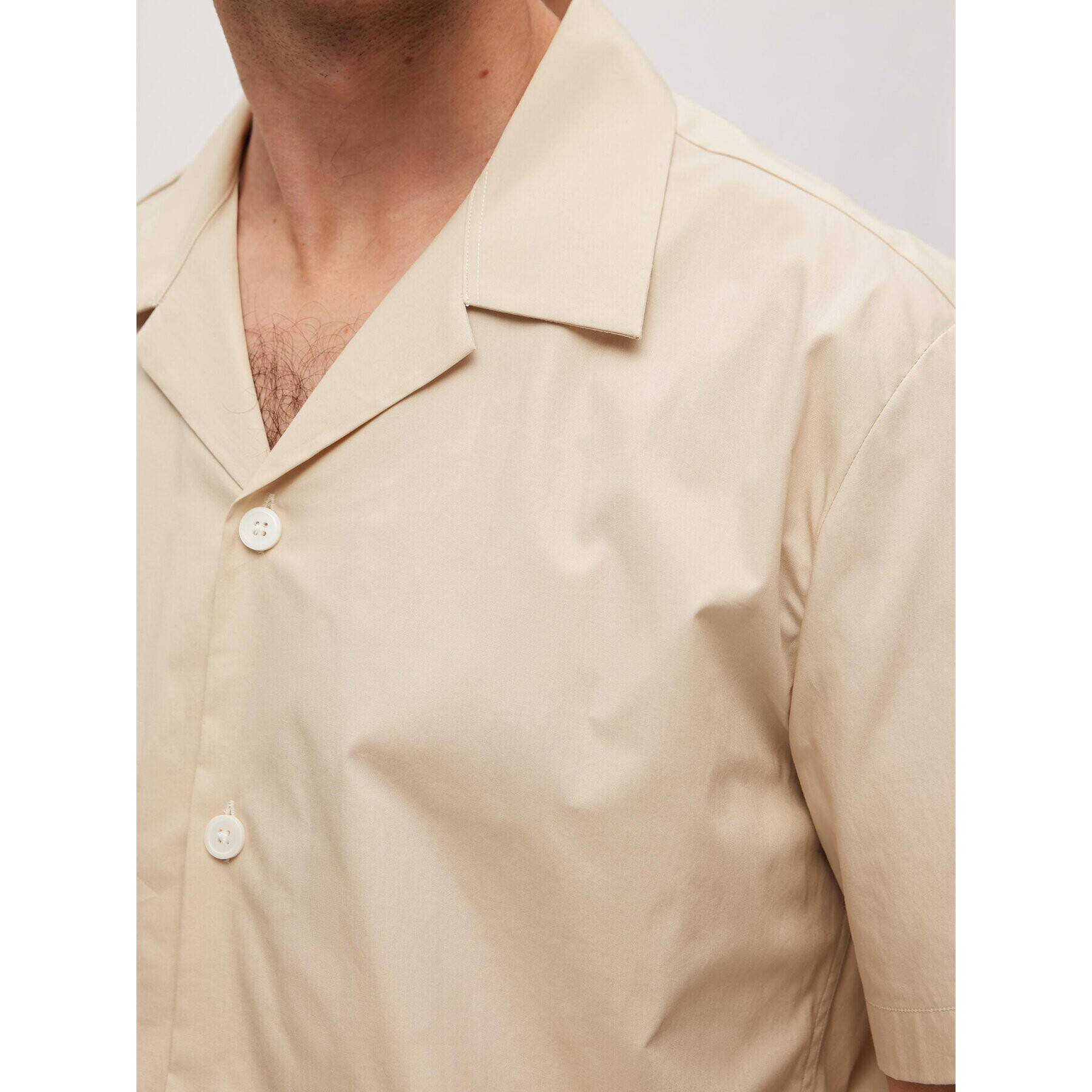 Selected Homme Риза 16088351 Бежов Regular Fit - Pepit.bg