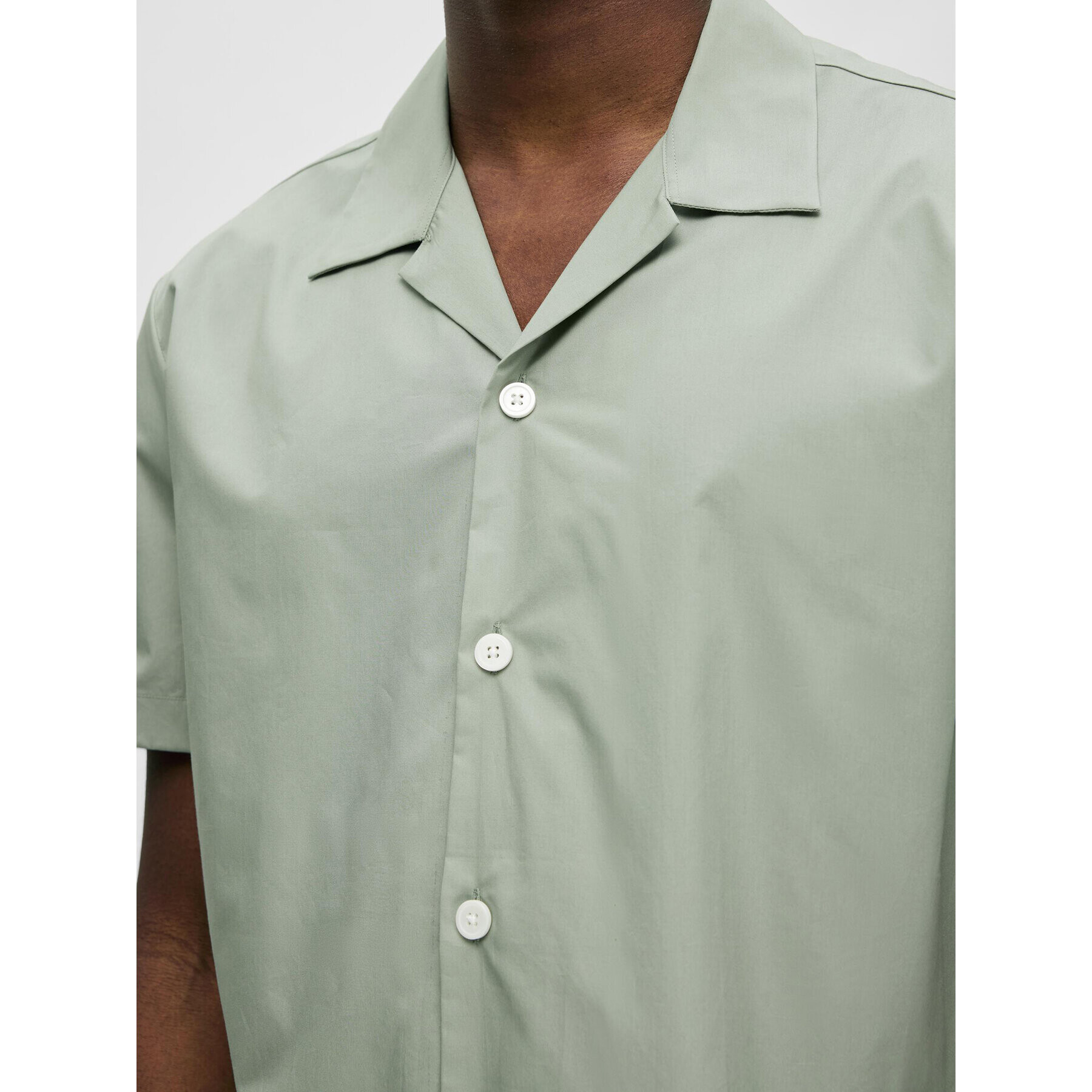 Selected Homme Риза 16088351 Зелен Regular Fit - Pepit.bg