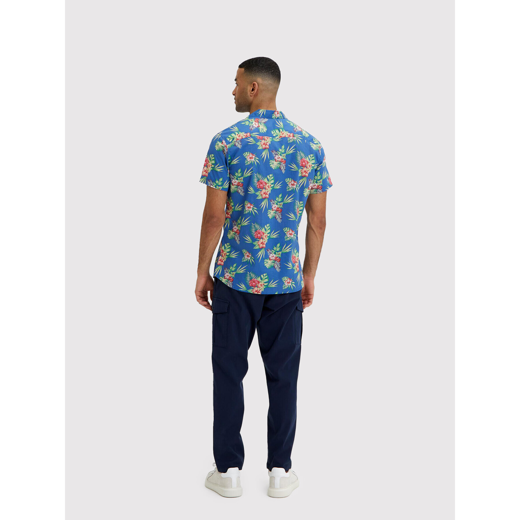 Selected Homme Риза Crazy 16084700 Син Slim Fit - Pepit.bg