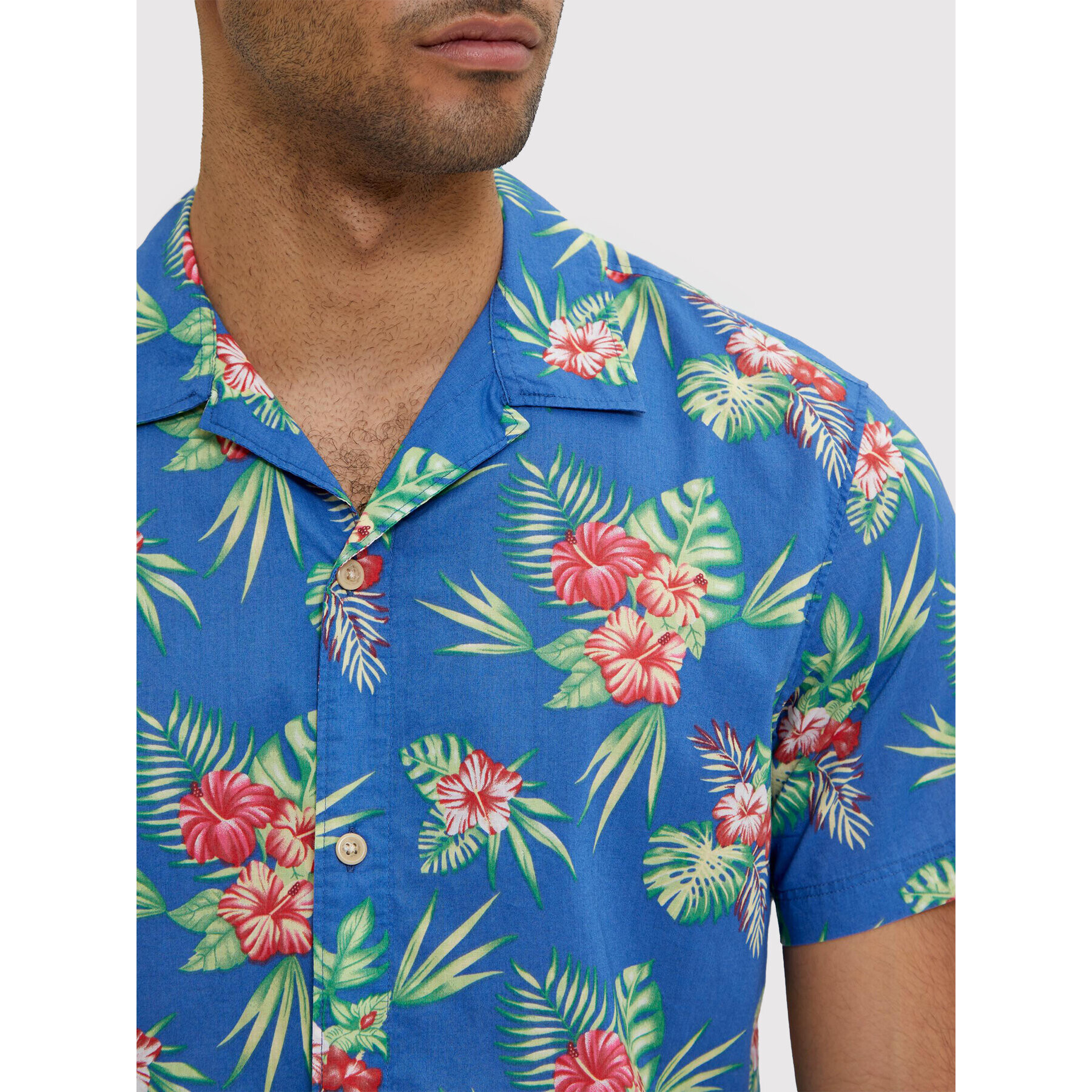 Selected Homme Риза Crazy 16084700 Син Slim Fit - Pepit.bg