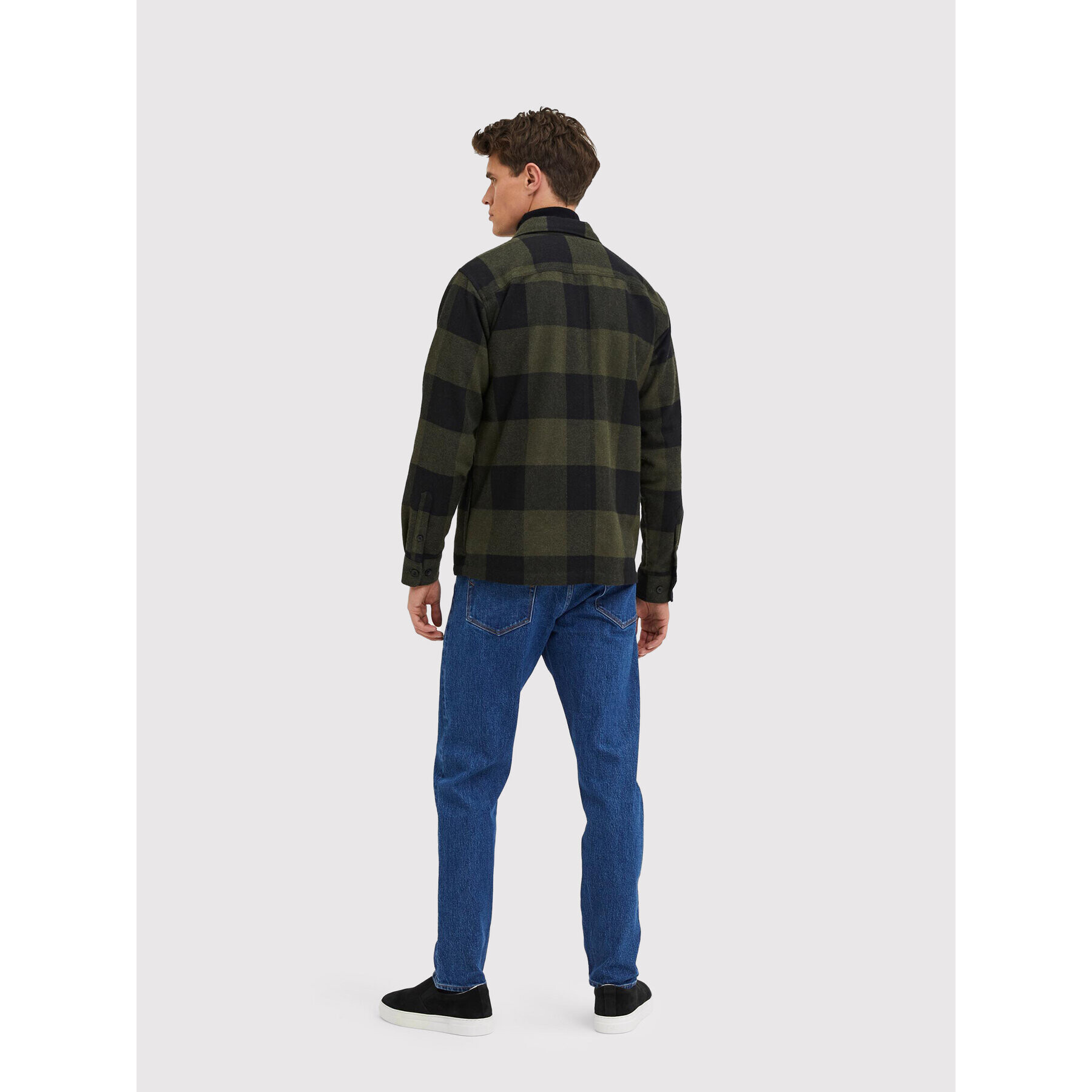 Selected Homme Риза Doller 16085234 Зелен Regular Fit - Pepit.bg