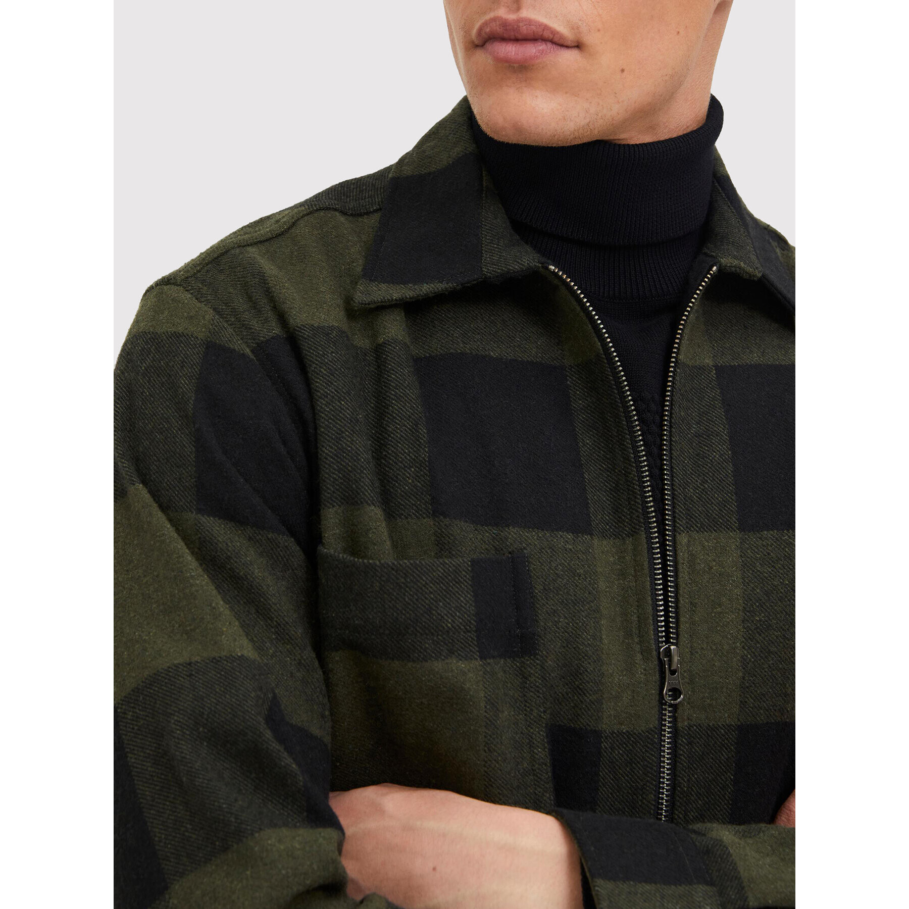 Selected Homme Риза Doller 16085234 Зелен Regular Fit - Pepit.bg
