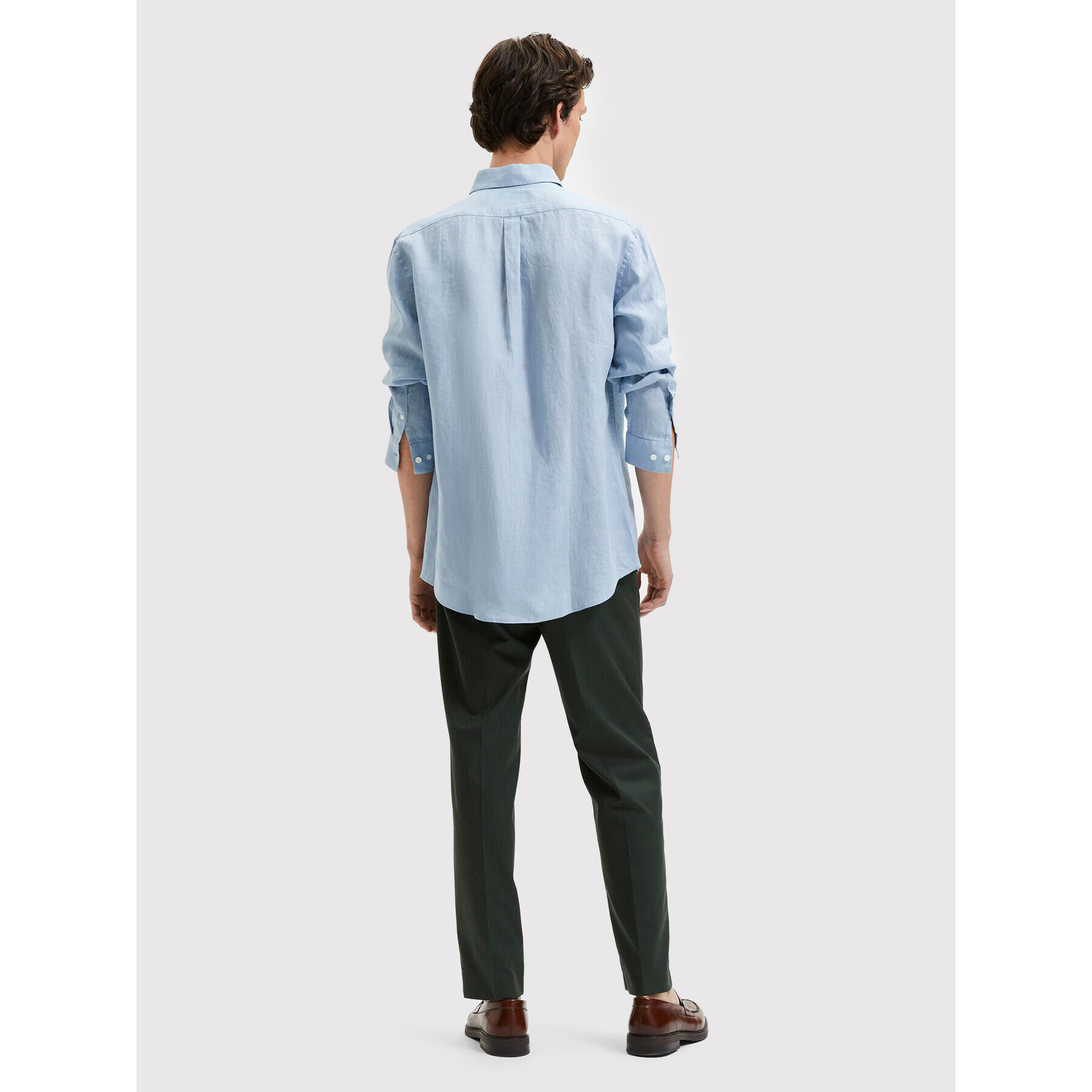 Selected Homme Риза Kylian 16083774 Син Regular Fit - Pepit.bg
