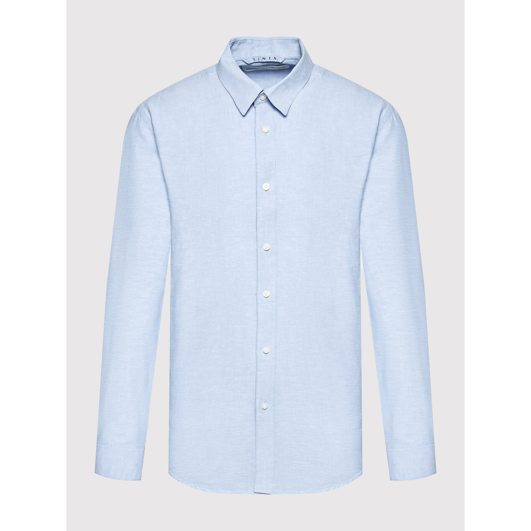 Selected Homme Риза New Linen 16079052 Син Regular Fit - Pepit.bg
