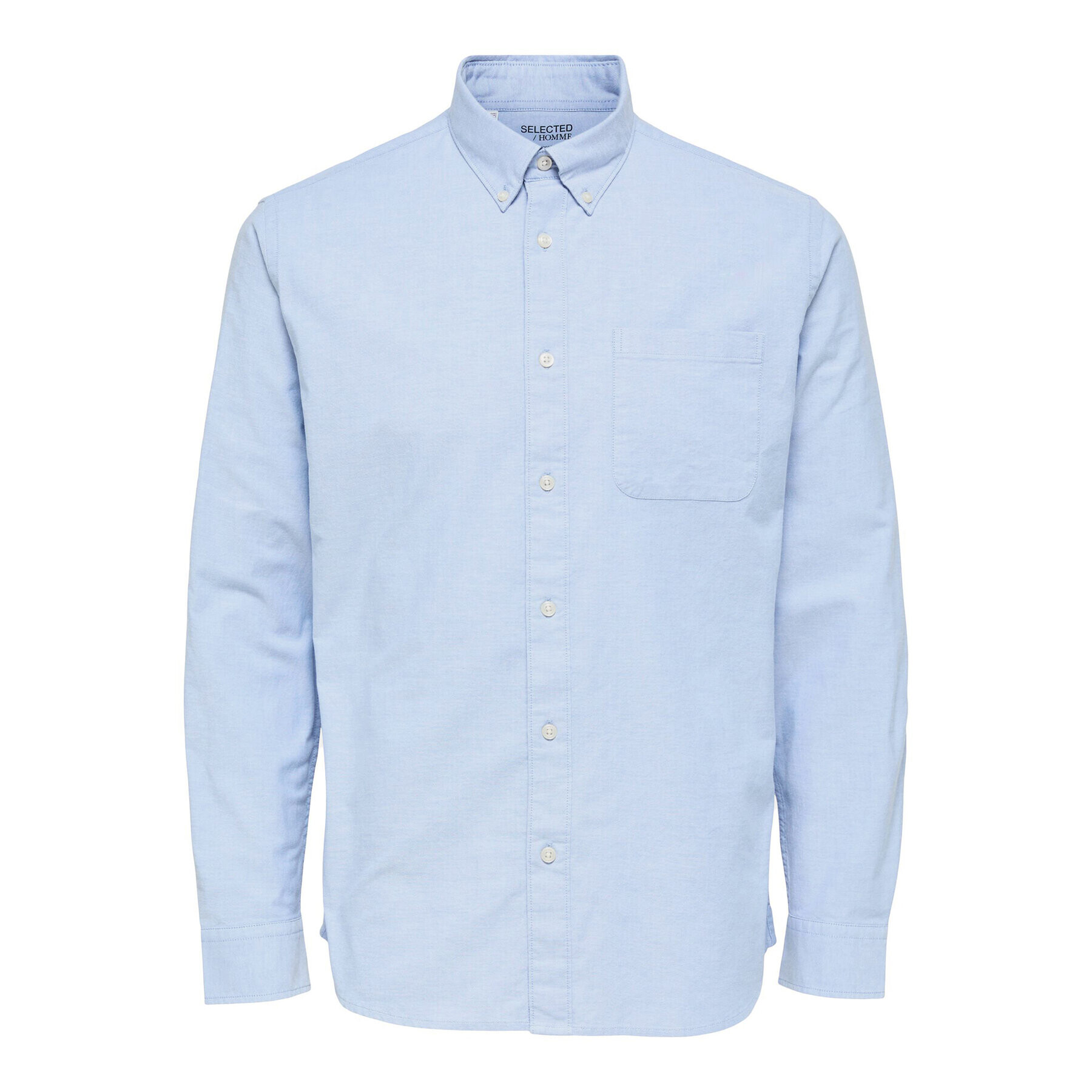 Selected Homme Риза Rick 16077359 Син Regular Fit - Pepit.bg