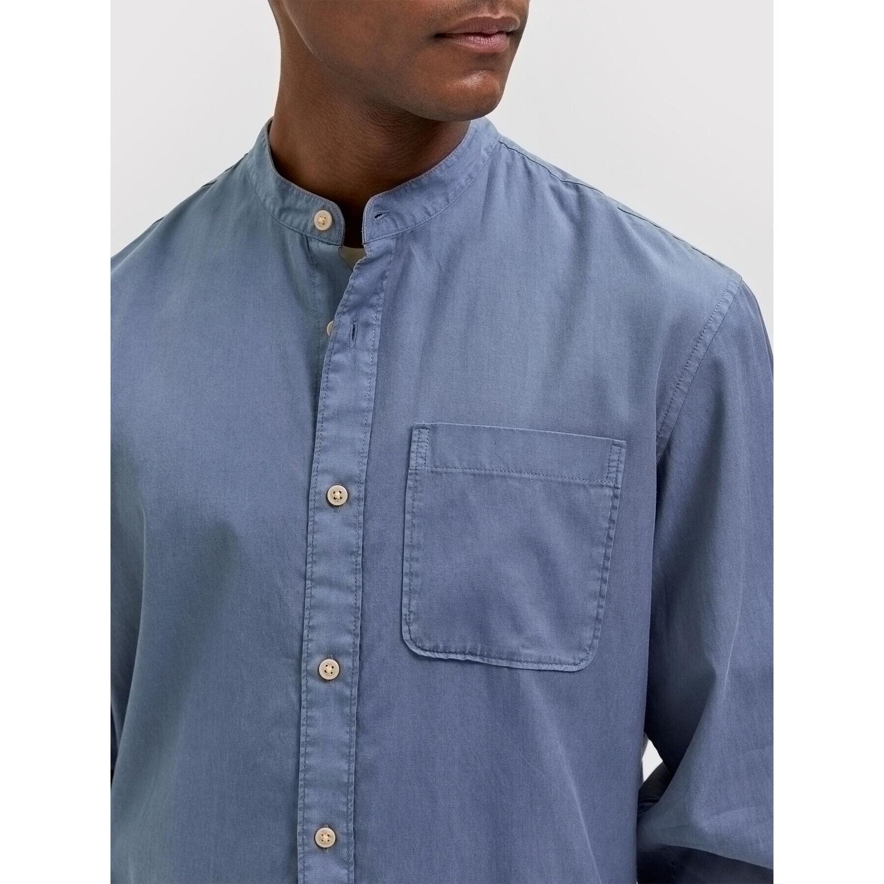 Selected Homme Риза Rick 16083629 Син Slim Fit - Pepit.bg