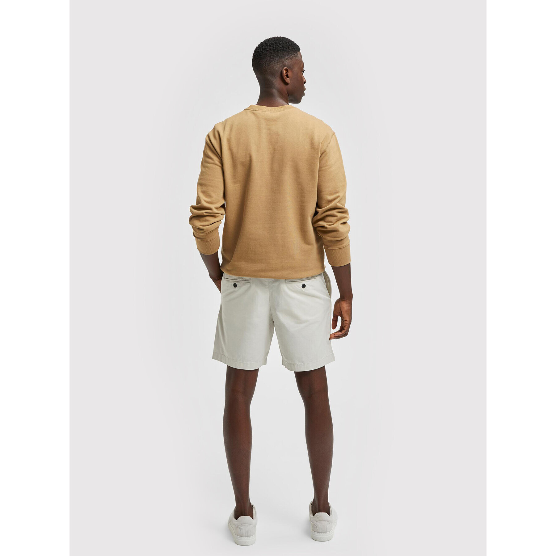 Selected Homme Шорти от плат Flex 16083844 Бежов Regular Fit - Pepit.bg