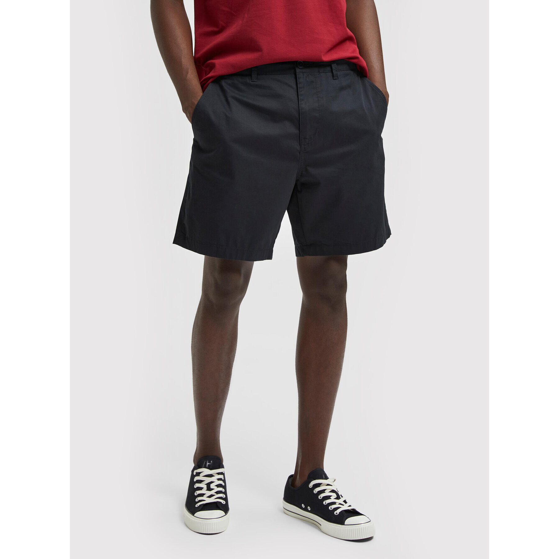 Selected Homme Шорти от плат Flex 16083844 Черен Regular Fit - Pepit.bg