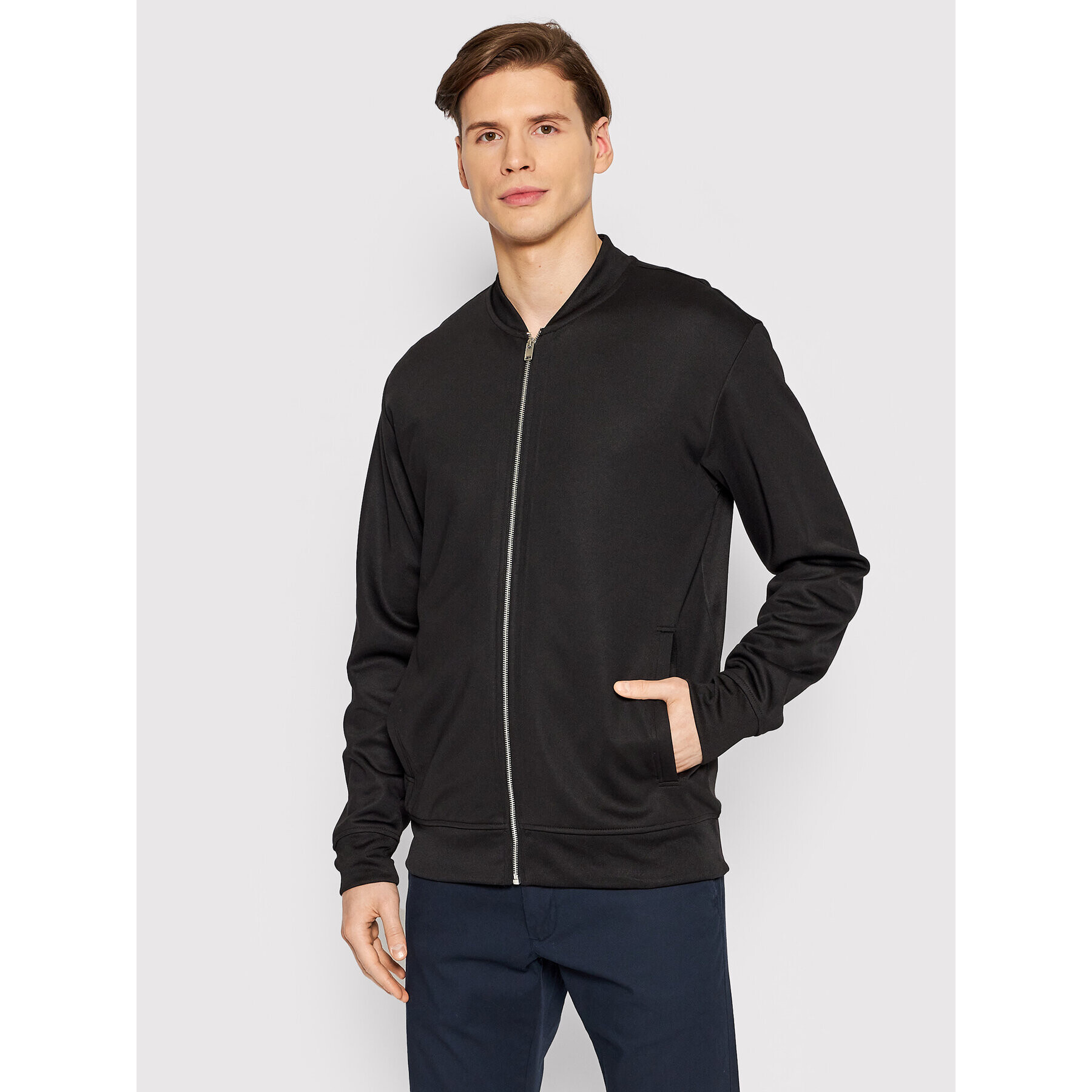 Selected Homme Суитшърт Merl 16083442 Черен Regular Fit - Pepit.bg