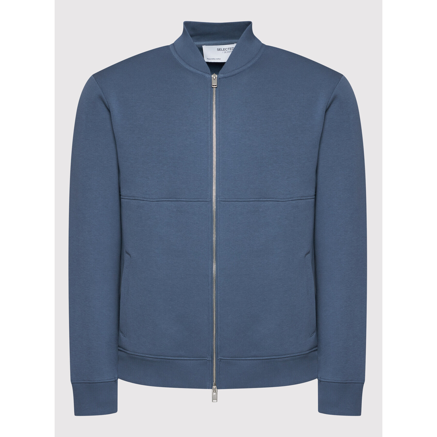 Selected Homme Суитшърт Noah 16083441 Син Relaxed Fit - Pepit.bg