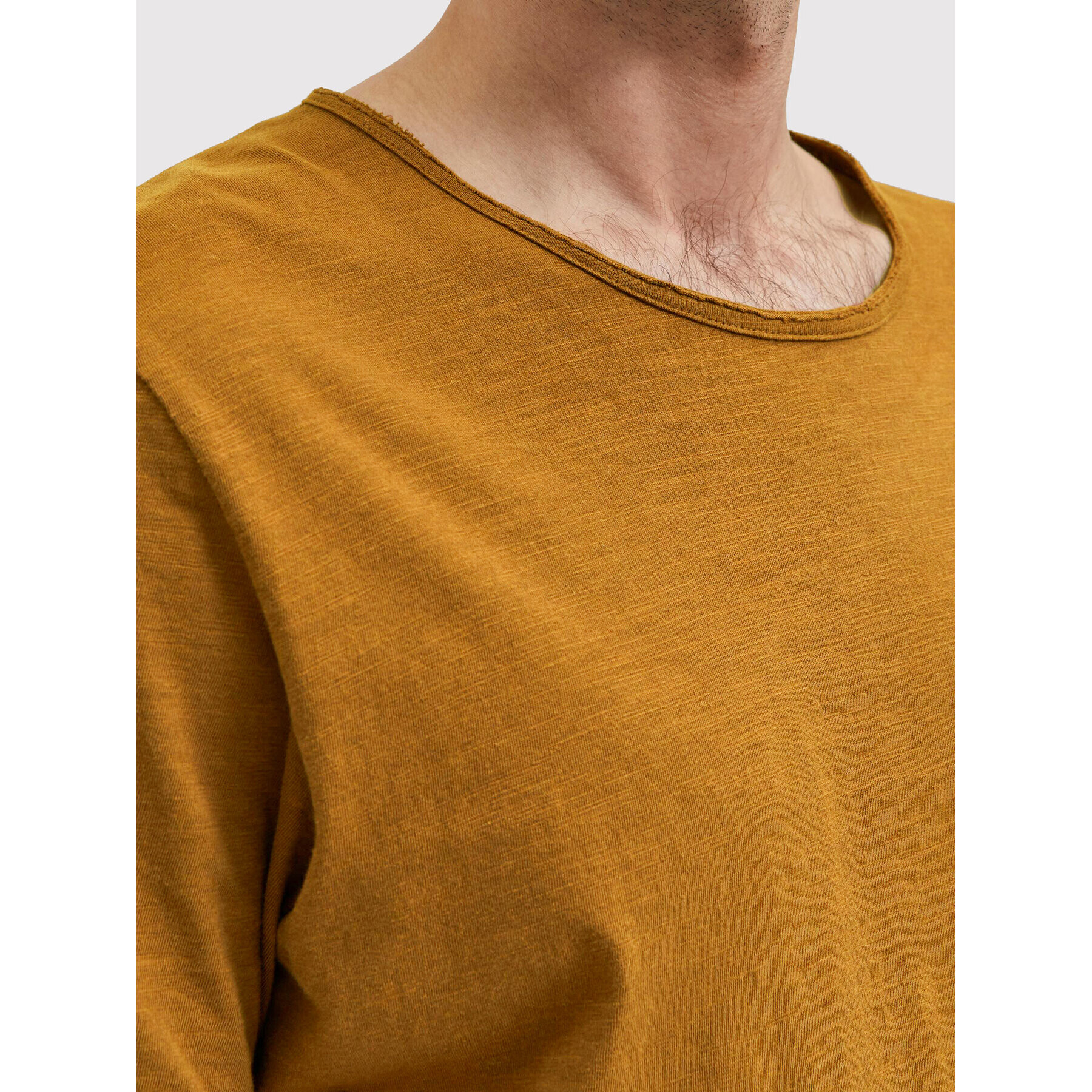 Selected Homme Тишърт Morgan 16071775 Кафяв Regular Fit - Pepit.bg
