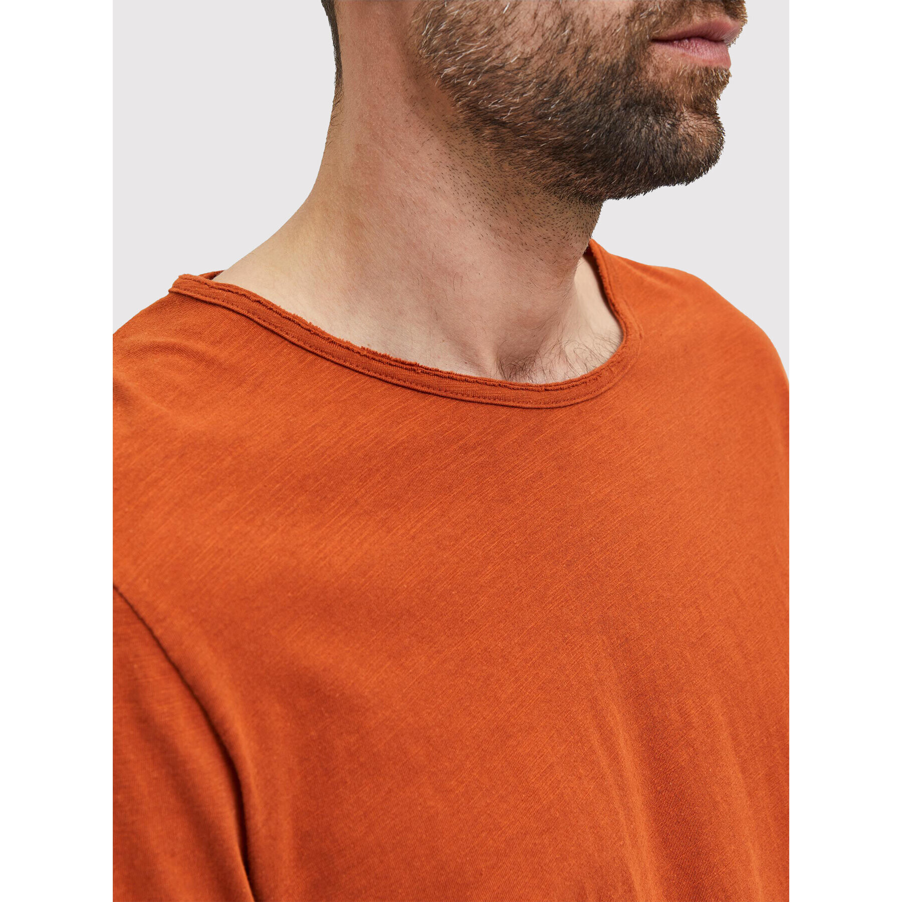Selected Homme Тишърт Morgan 16071775 Кафяв Regular Fit - Pepit.bg