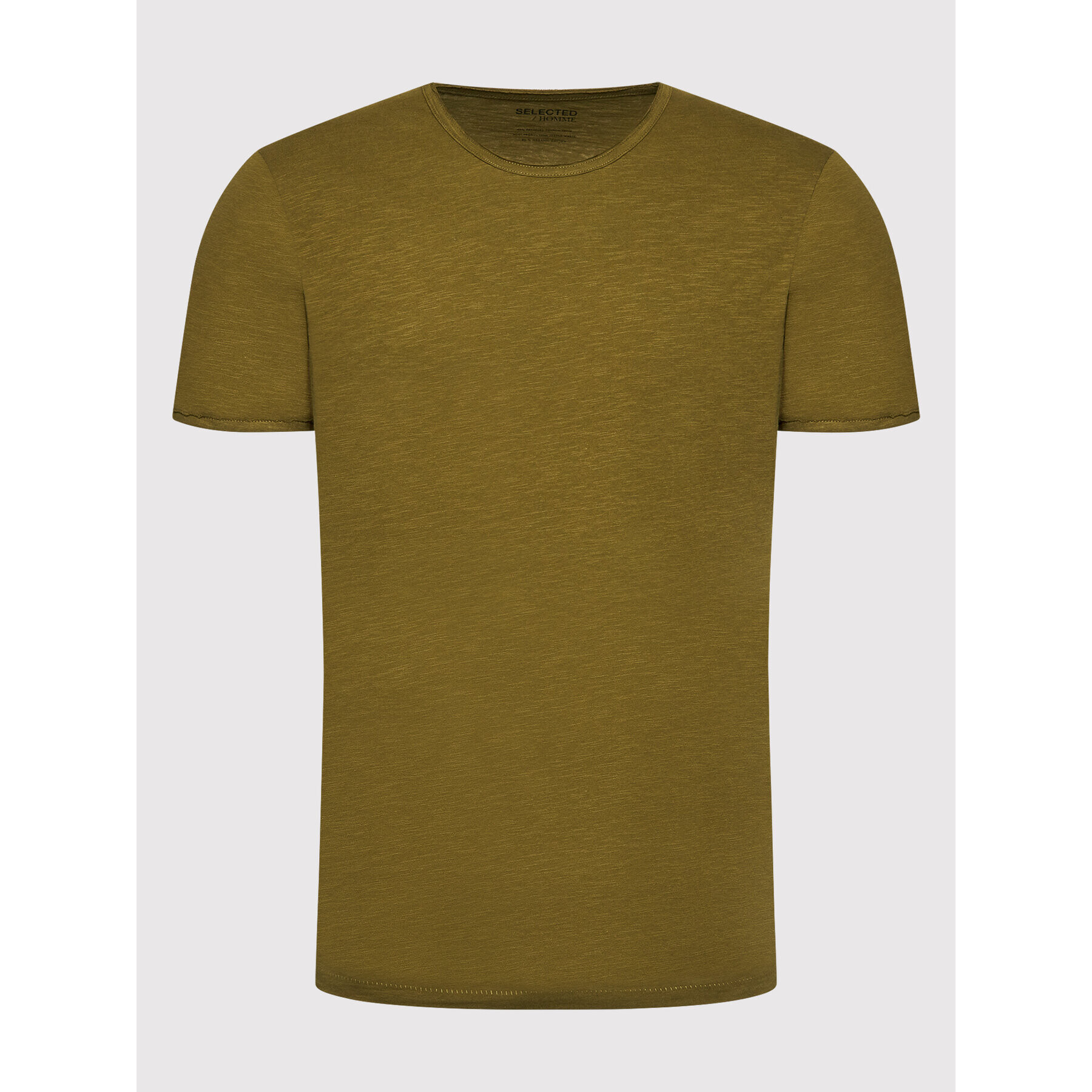 Selected Homme Тишърт Morgan 16071775 Зелен Regular Fit - Pepit.bg