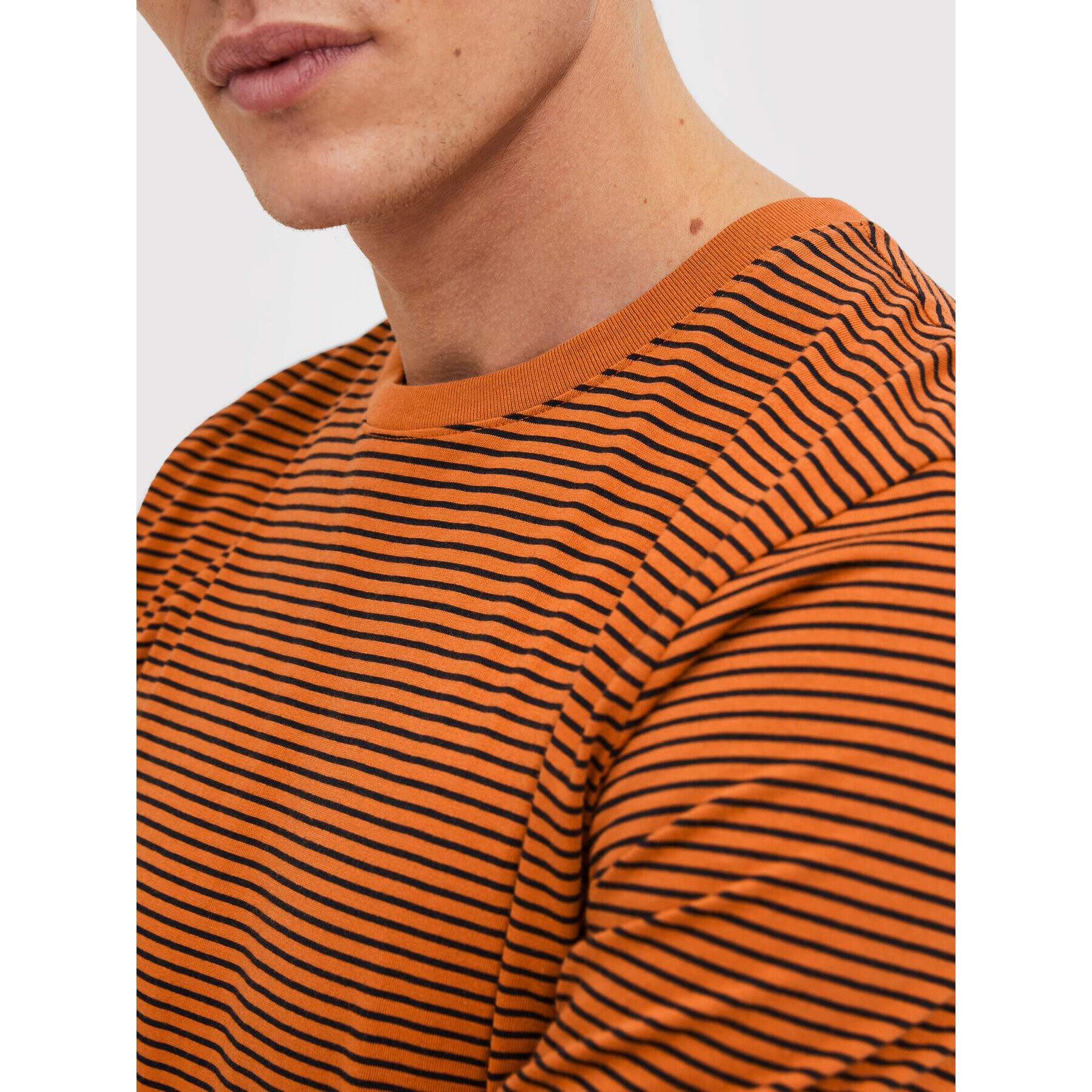 Selected Homme Тишърт Norman 16080129 Кафяв Regular Fit - Pepit.bg
