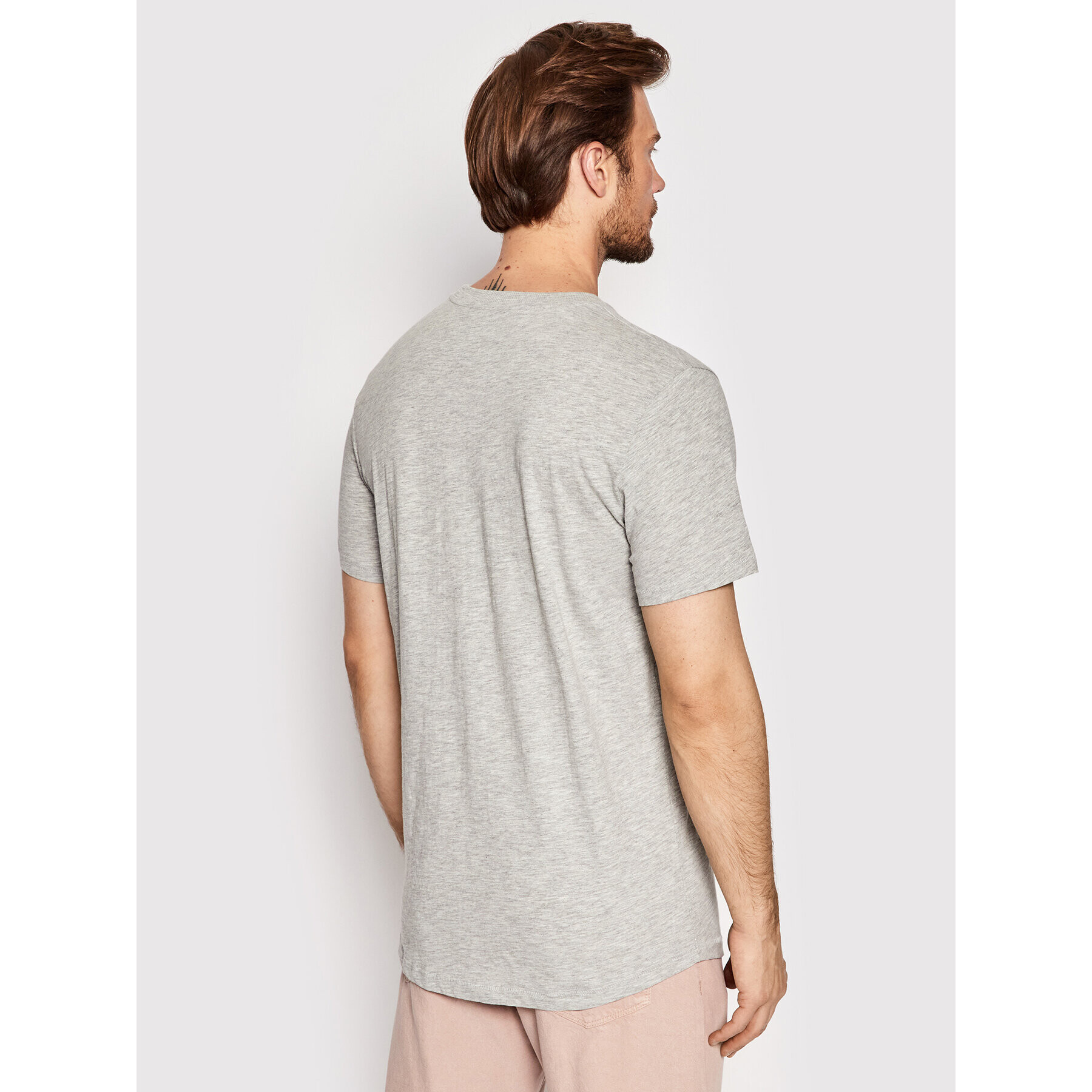 Selected Homme Тишърт Rockford 16083432 Сив Regular Fit - Pepit.bg