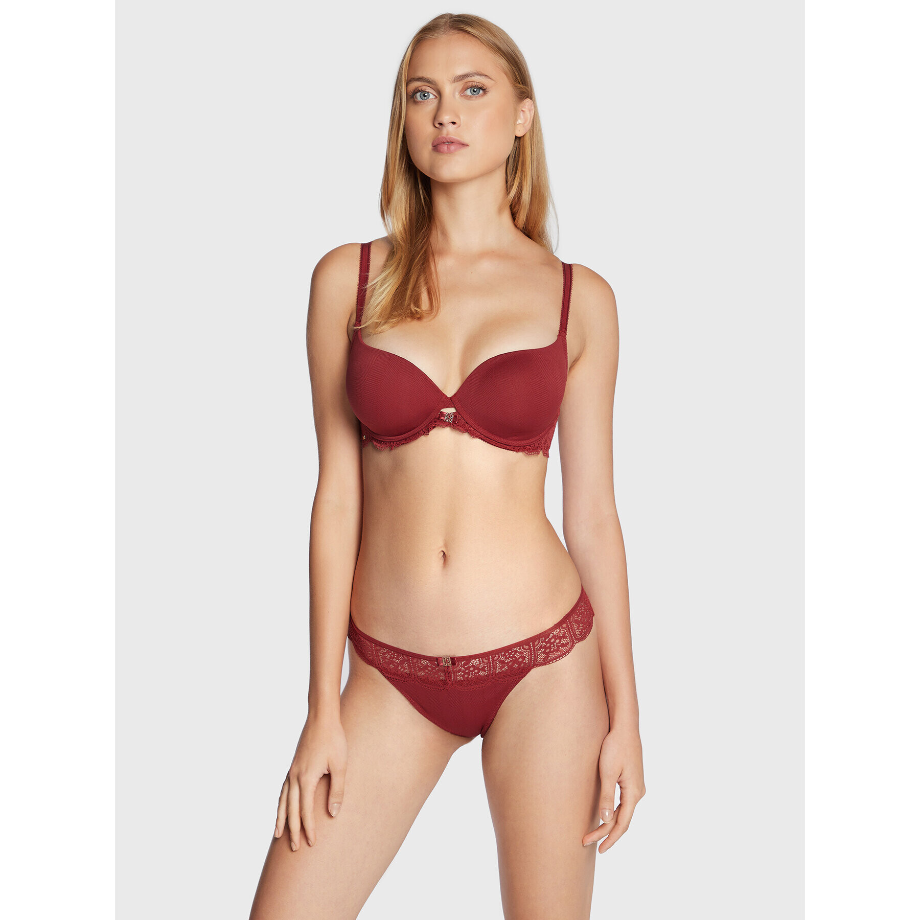 Selmark Дамски бикини тип бразилиана Nicole 50904 Бордо - Pepit.bg