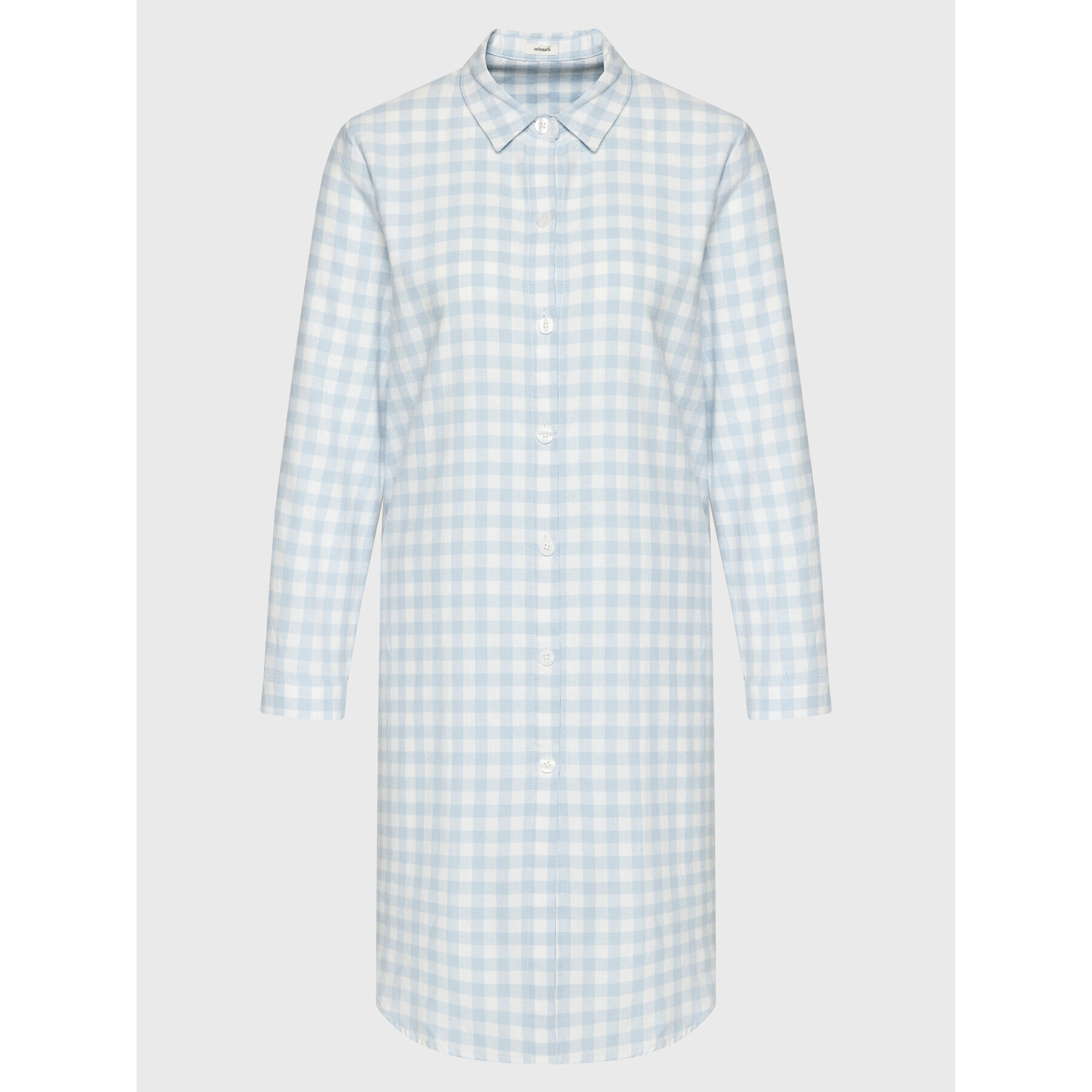 Selmark Нощница Vichy P3963 Син Regular Fit - Pepit.bg