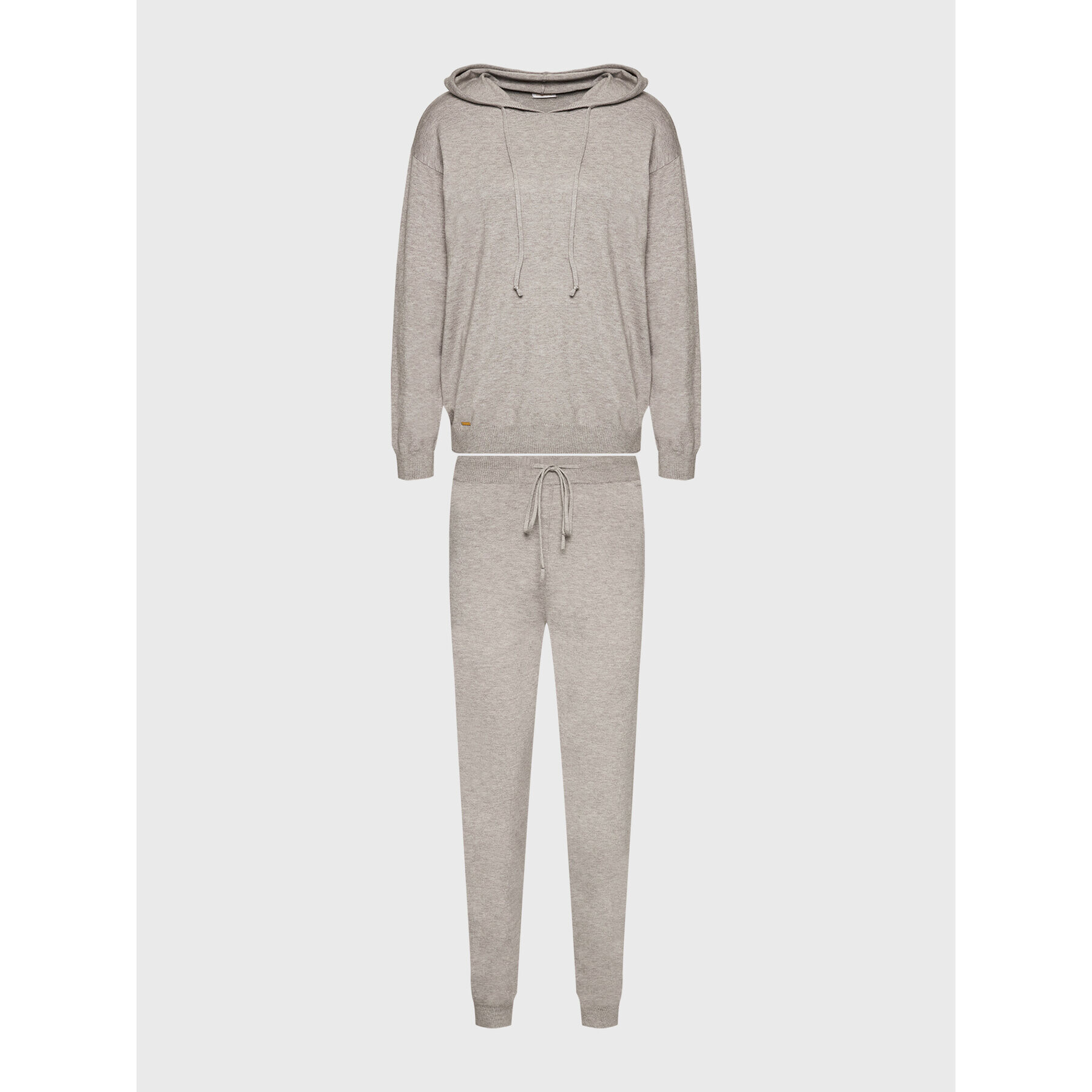 Selmark Пижама Knitting P4976 Сив Regular Fit - Pepit.bg