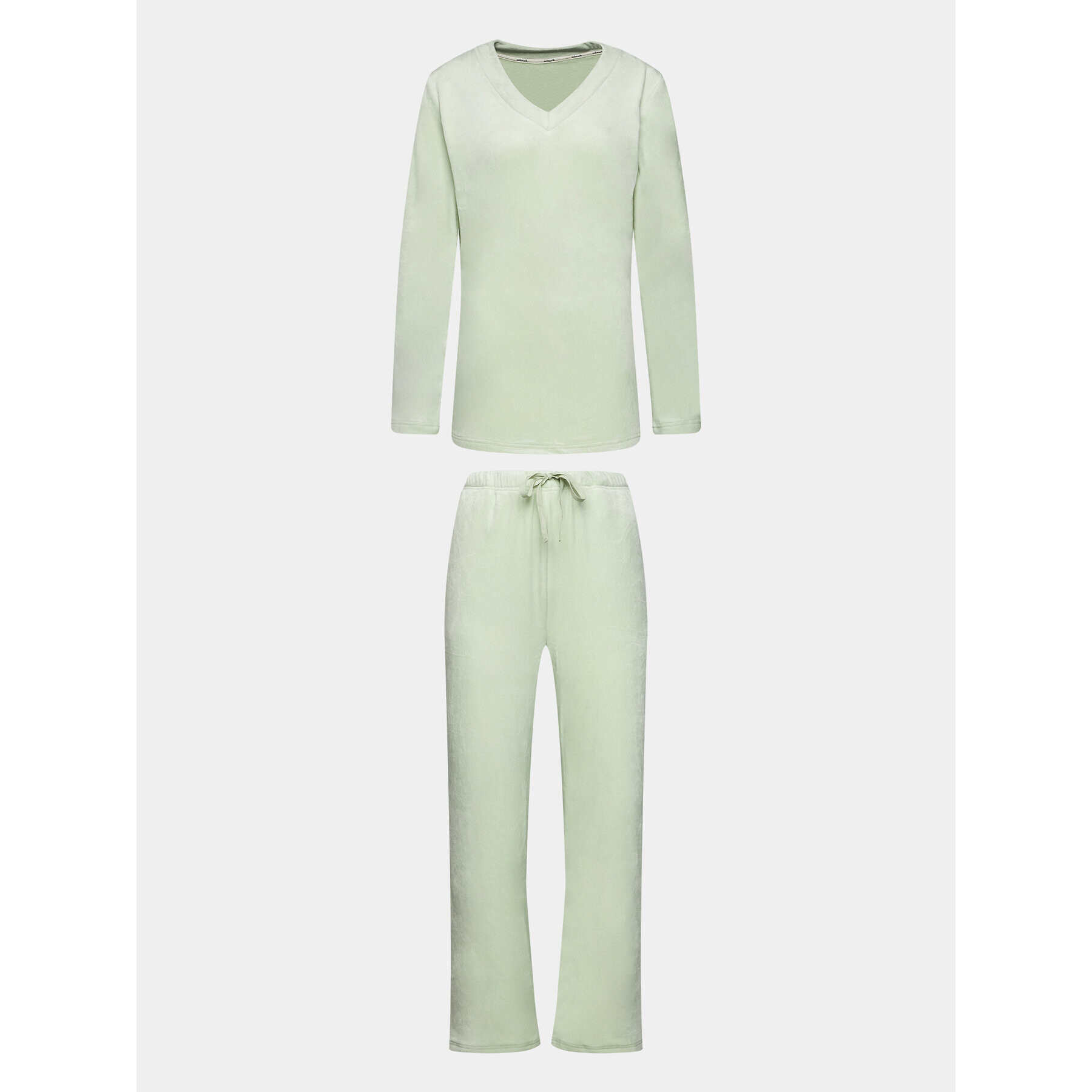 Selmark Пижама Polar Soft P6273 Зелен Regular Fit - Pepit.bg