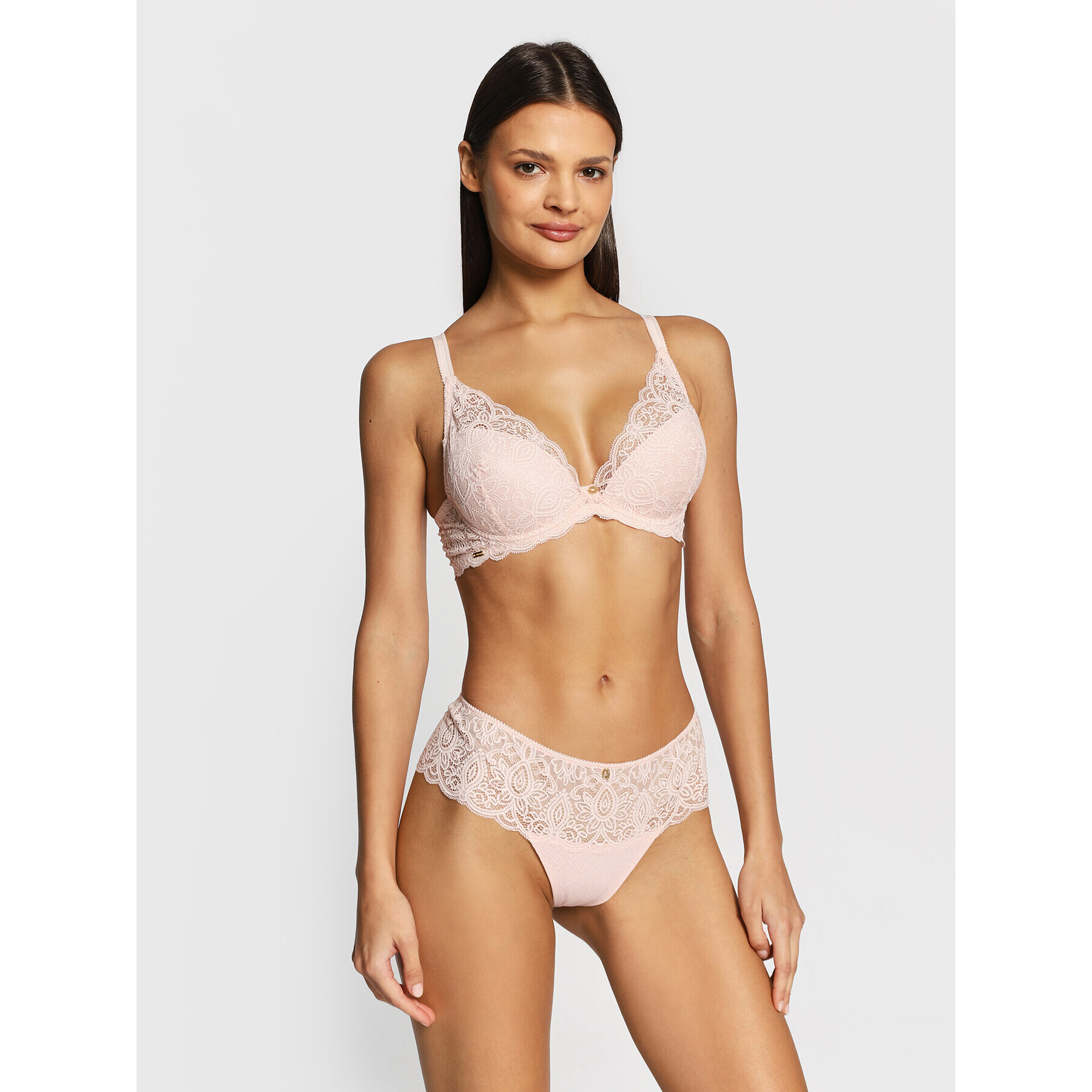 Selmark Сутиен с банели Francesca 60915 Розов - Pepit.bg