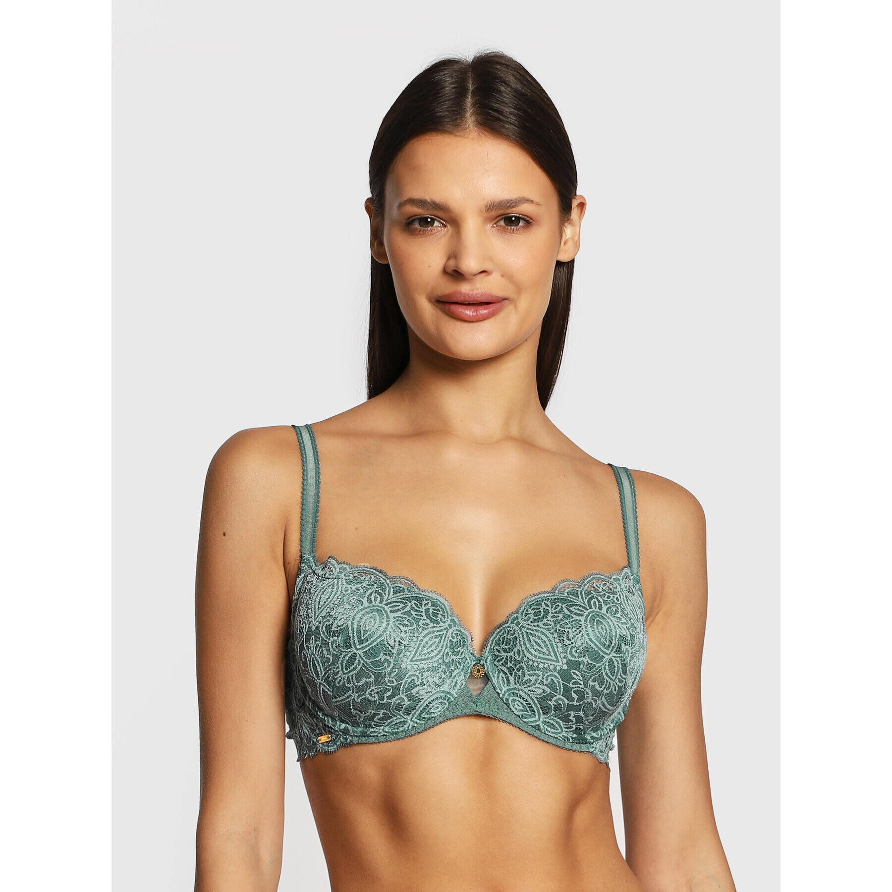 Selmark Сутиен с банели Francesca 60917 Зелен - Pepit.bg