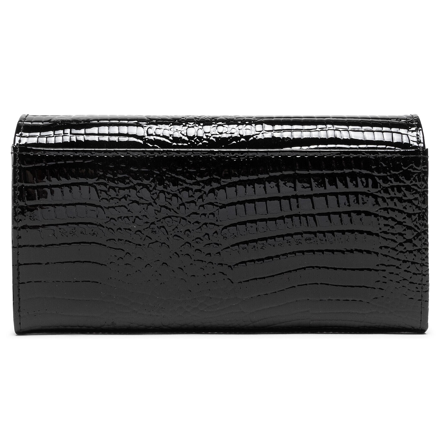 Semi Line Голям дамски портфейл P8228-0 Черен - Pepit.bg