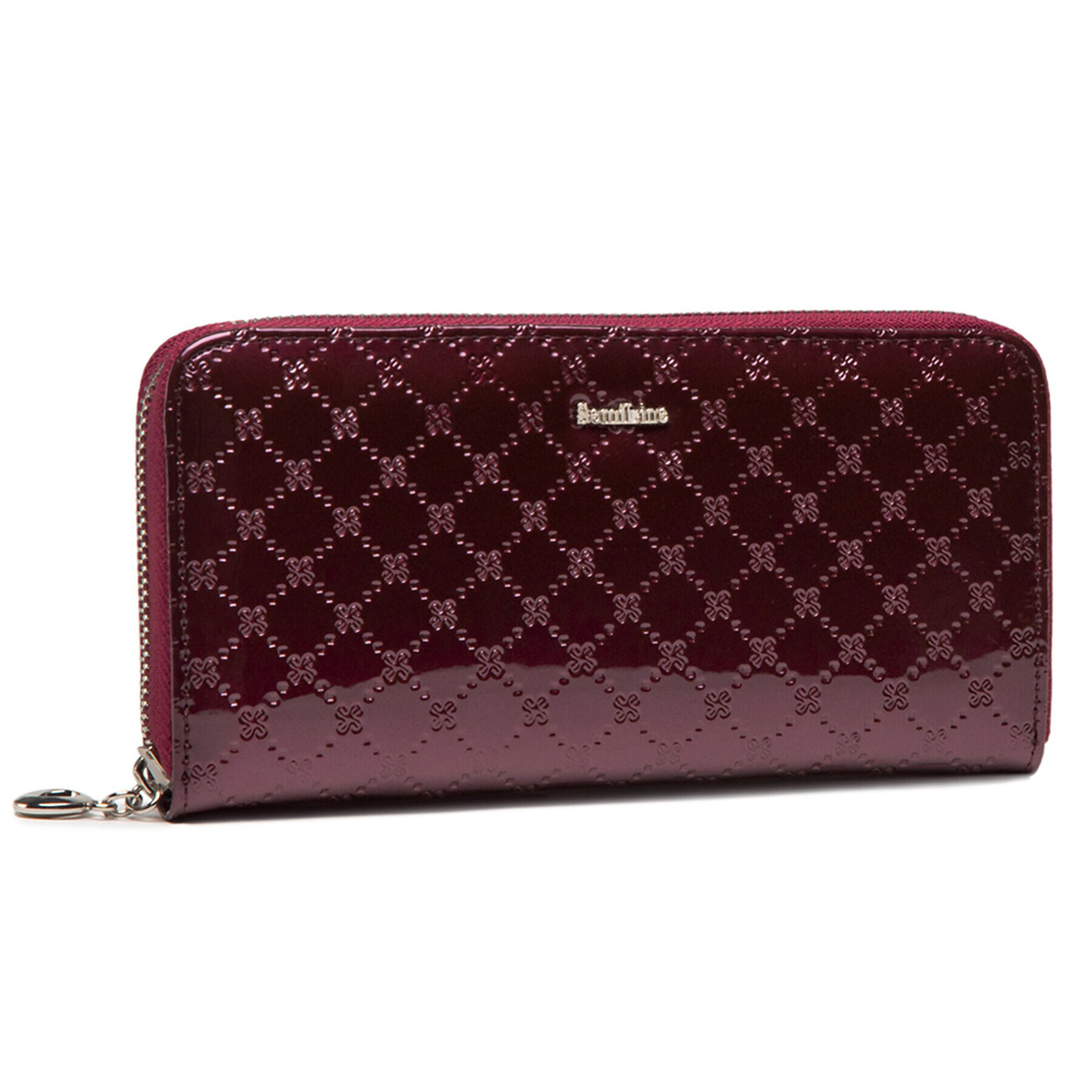 Semi Line Голям дамски портфейл P8238-2 Виолетов - Pepit.bg