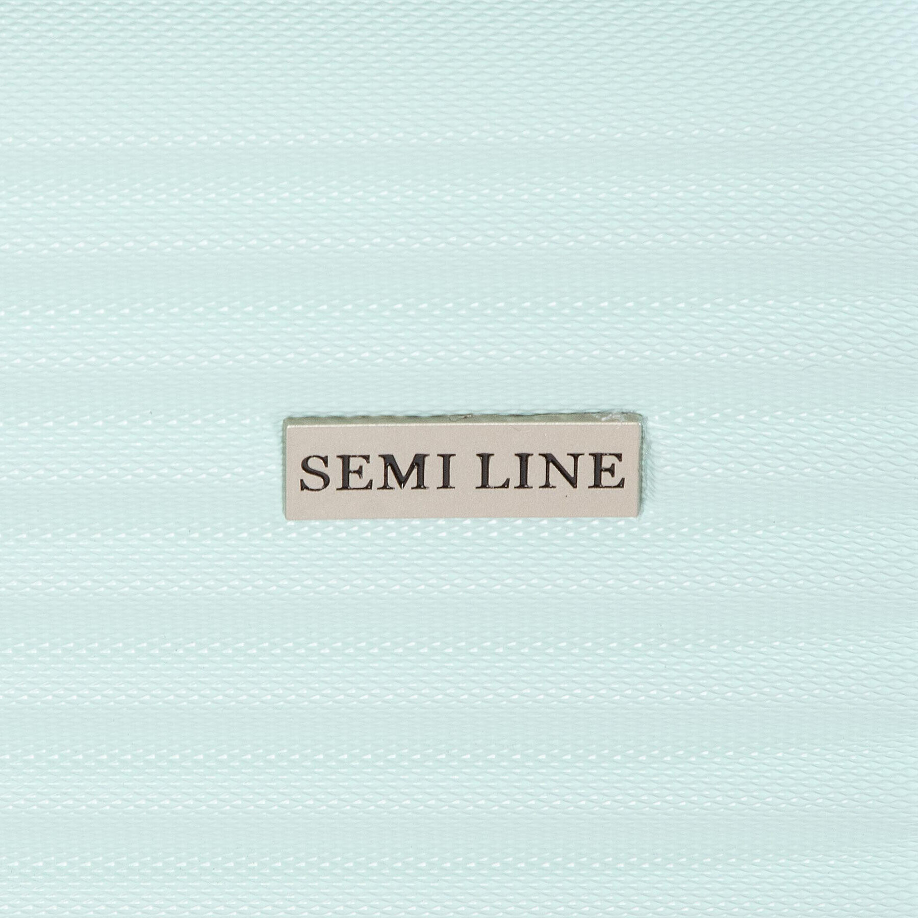 Semi Line Малък твърд куфар T5501-2 Зелен - Pepit.bg