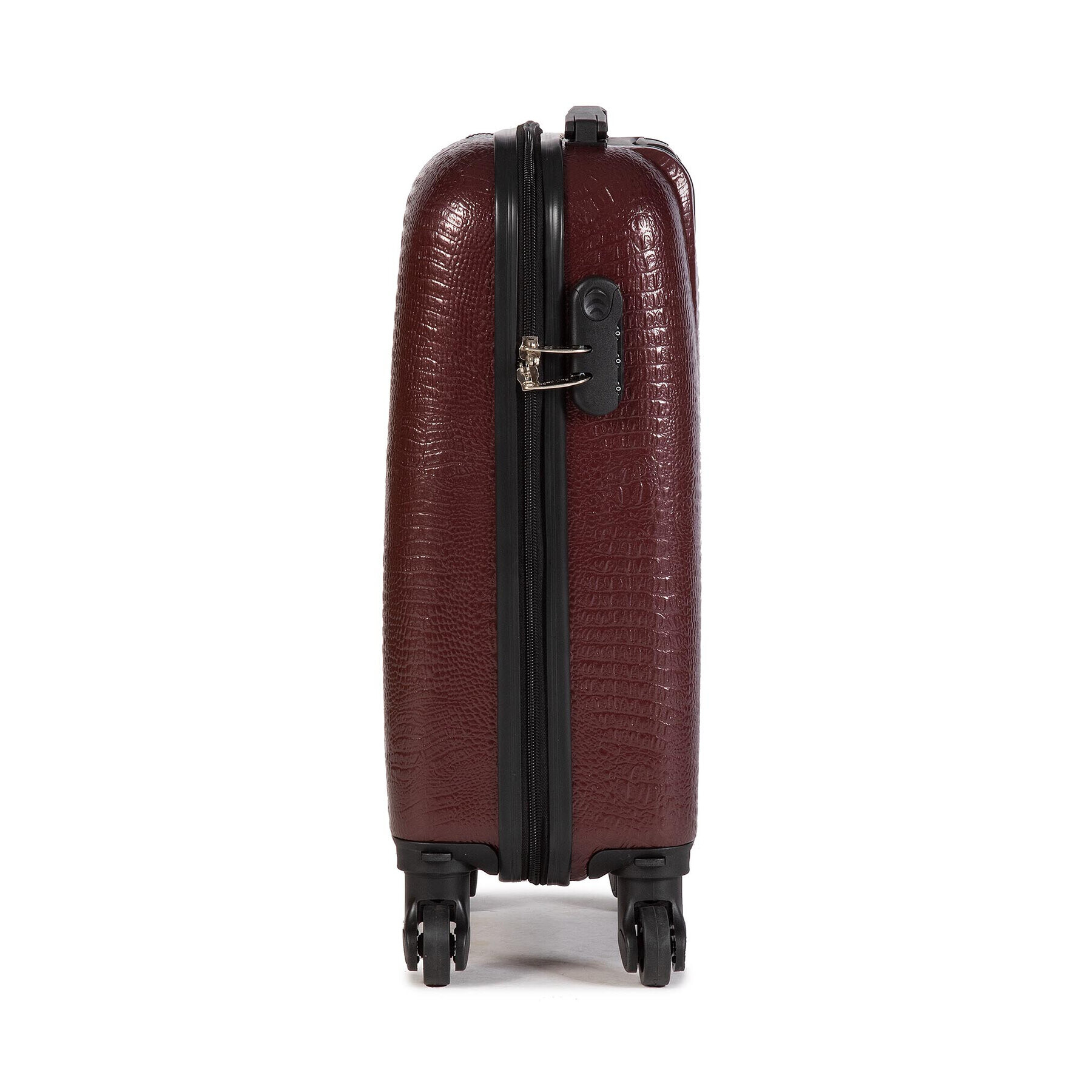 Semi Line Малък твърд куфар T5520-1 Черен - Pepit.bg