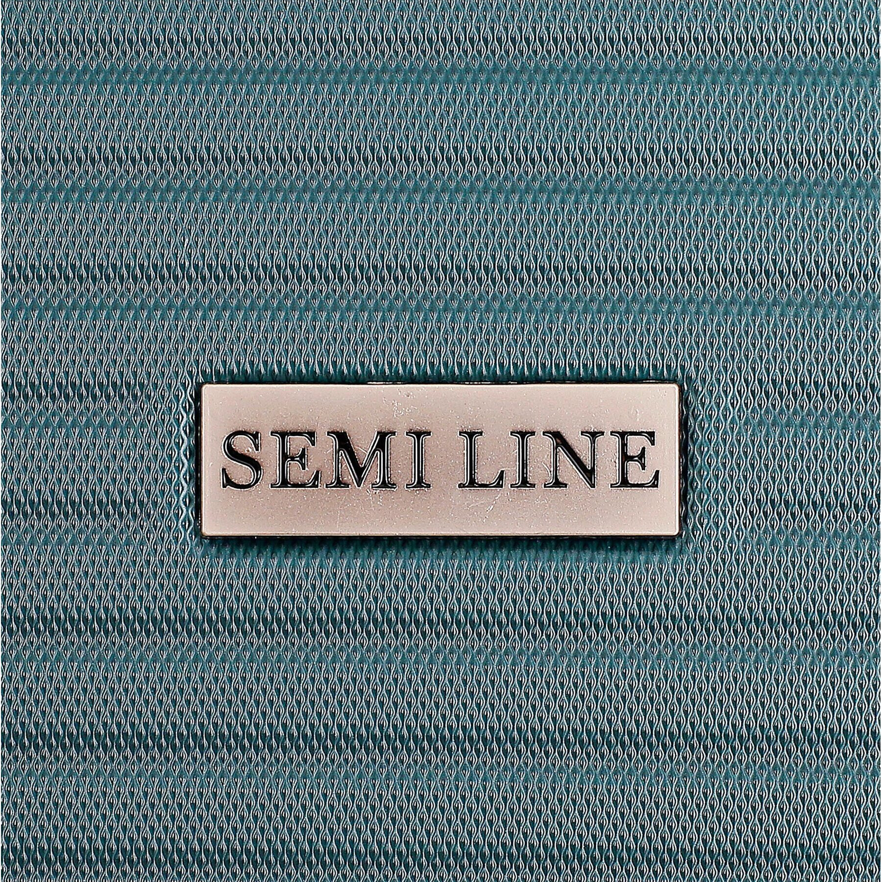 Semi Line Малък твърд куфар T5584-2 Електриков - Pepit.bg
