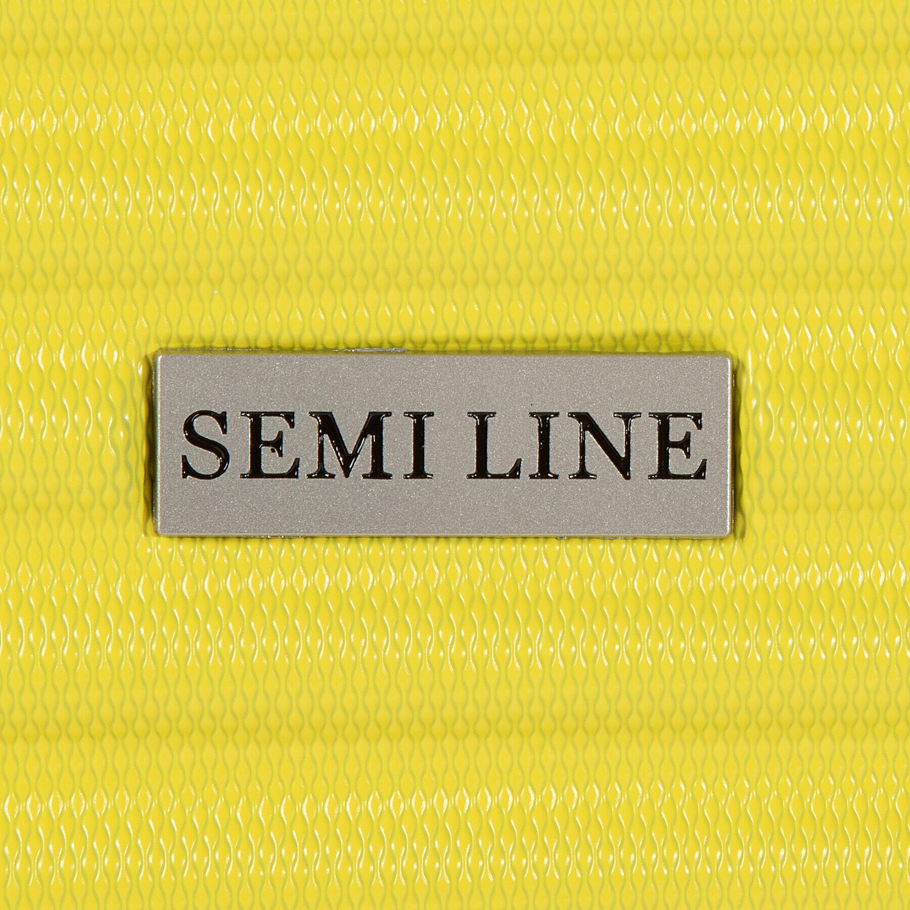 Semi Line Среден твърд куфар T5499-4 Жълт - Pepit.bg
