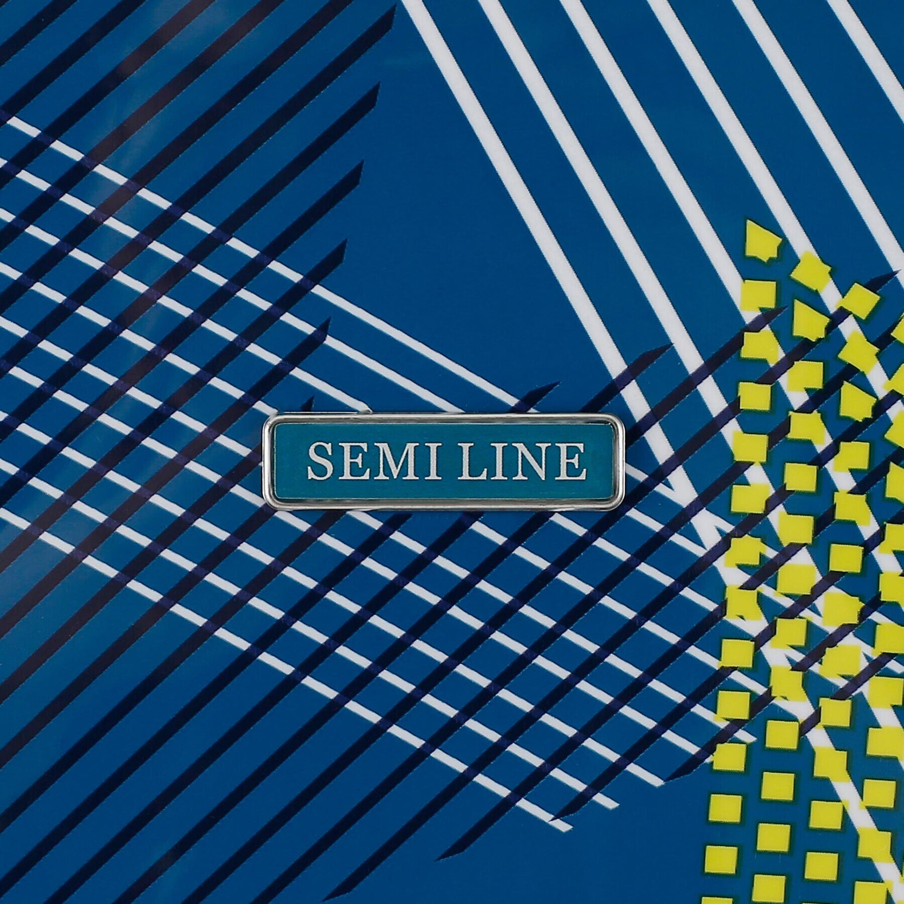 Semi Line Среден твърд куфар T5652-2 Син - Pepit.bg
