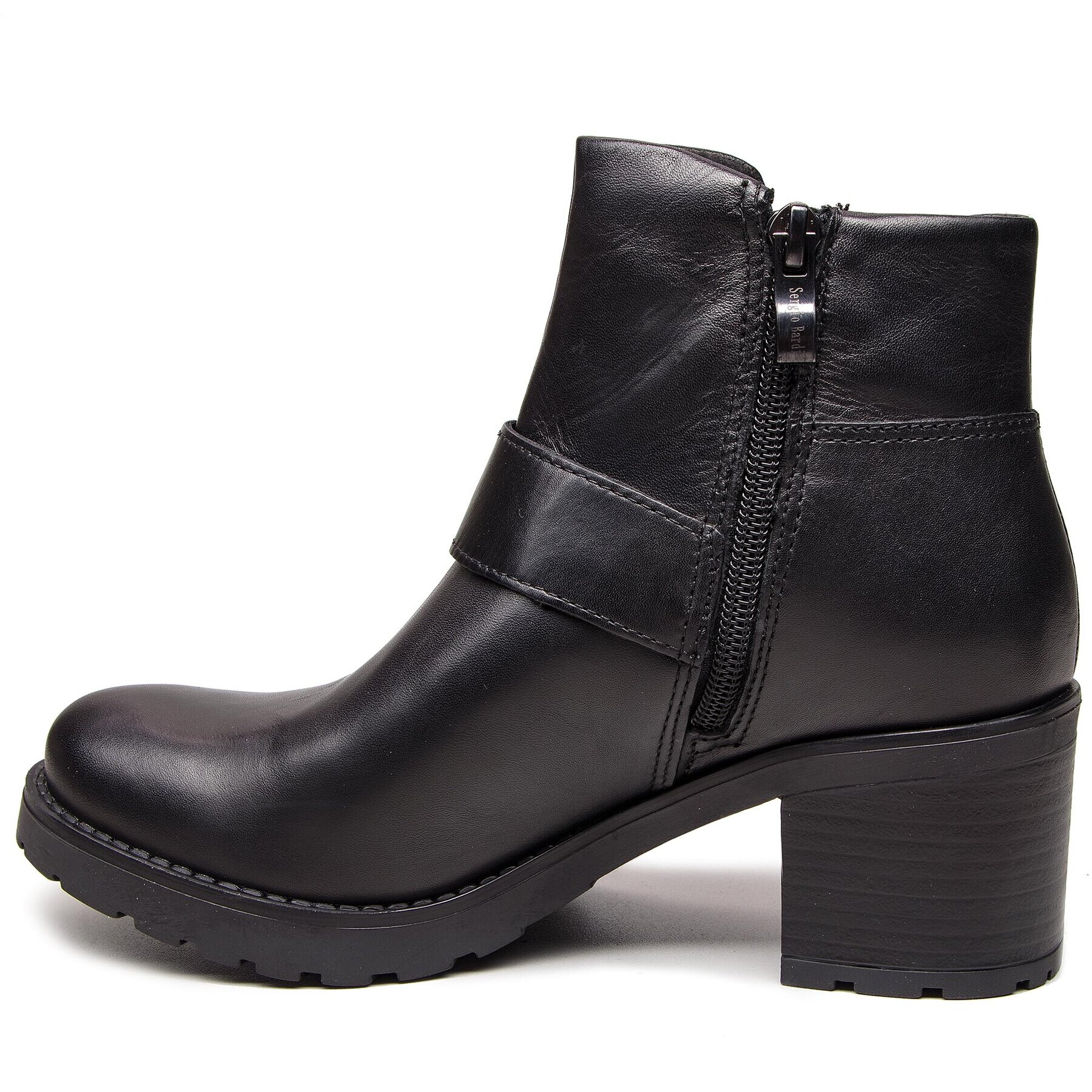 Sergio Bardi Боти Blufi FW127357618CC Черен - Pepit.bg