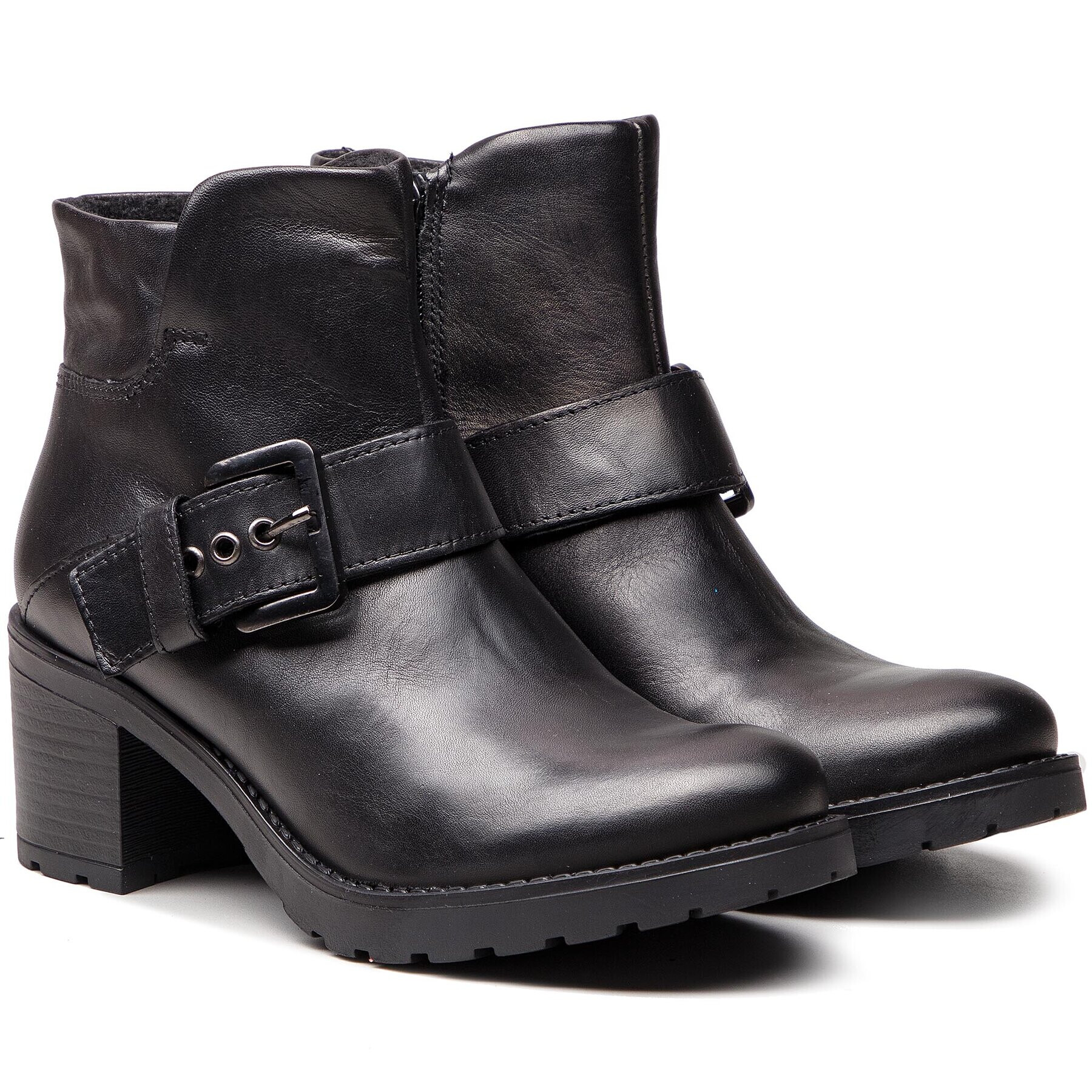 Sergio Bardi Боти Blufi FW127357618CC Черен - Pepit.bg