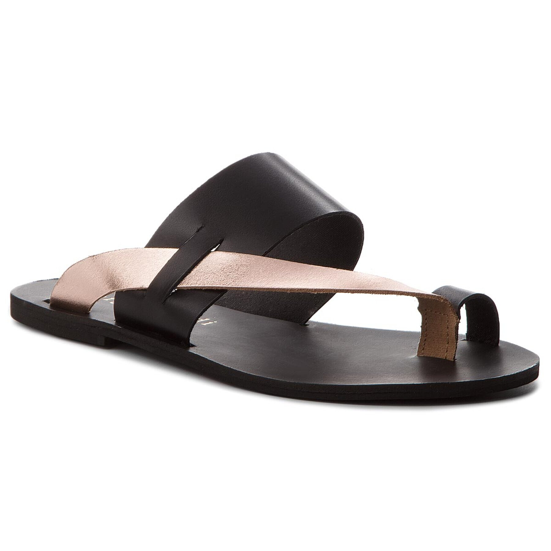 Sergio Bardi Джапанки Bianzano SS127317918AB Черен - Pepit.bg
