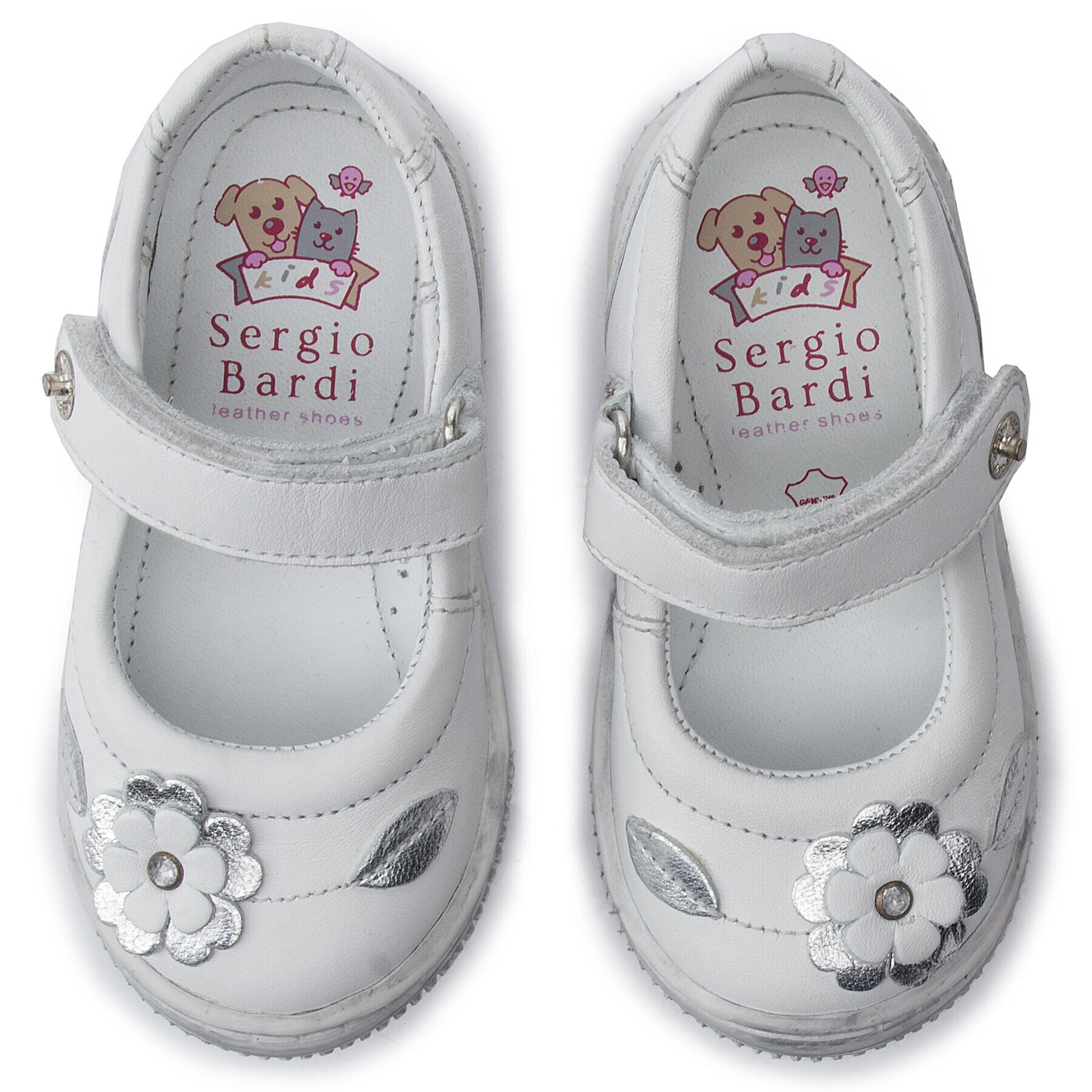 Sergio Bardi Kids Обувки SBK-01-01-000017 Бял - Pepit.bg