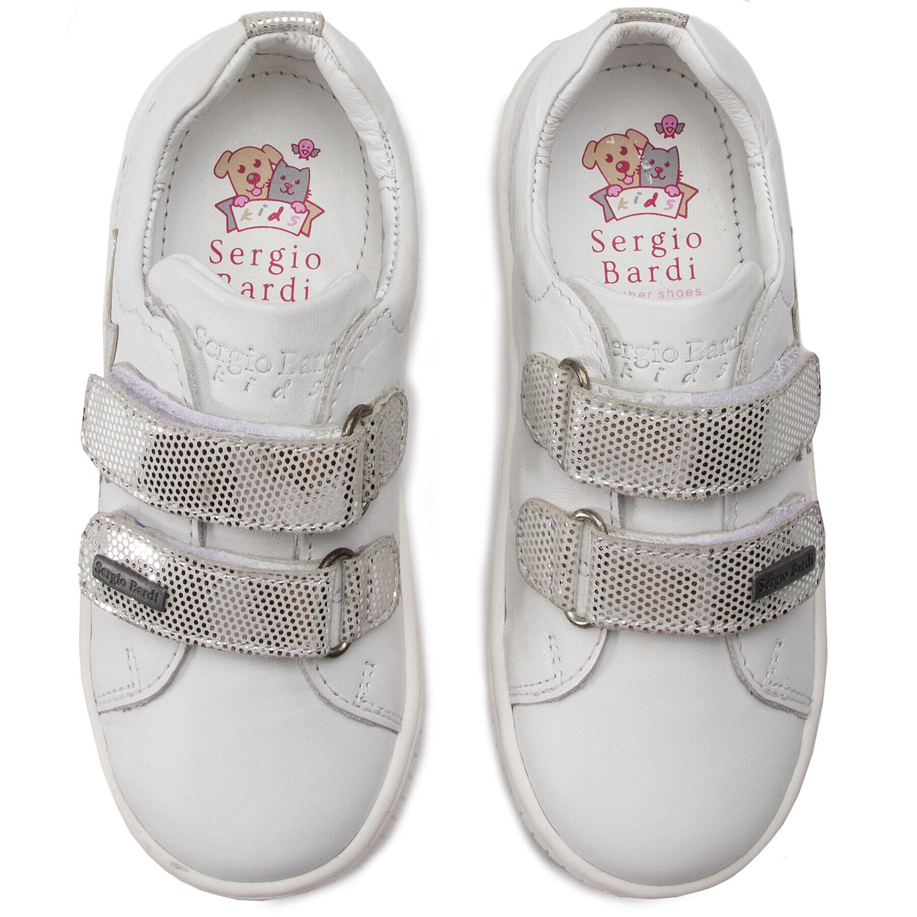 Sergio Bardi Kids Сникърси SBK-01-01-000027 Бял - Pepit.bg