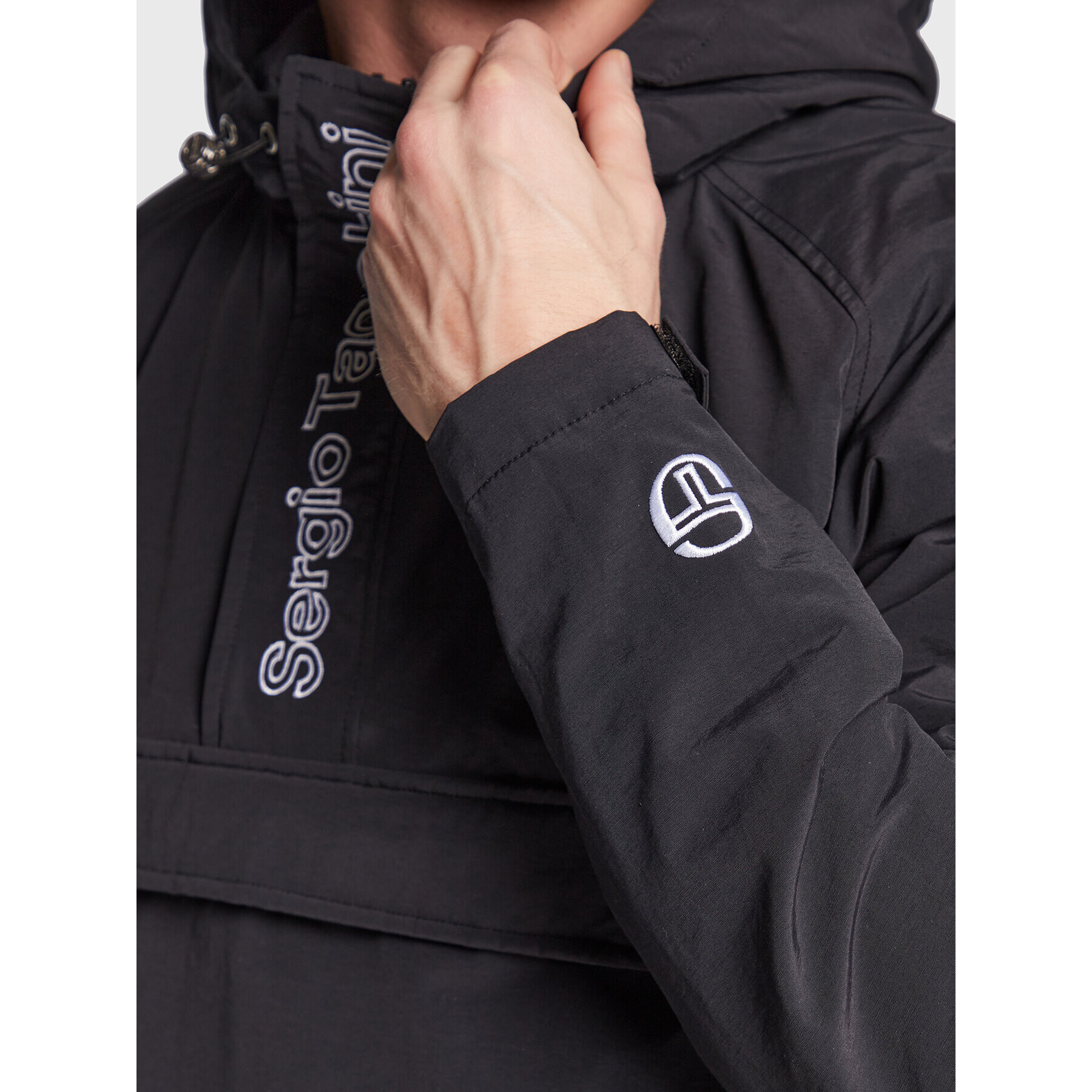 Sergio Tacchini Анорак Octopus 39924 Черен Regular Fit - Pepit.bg