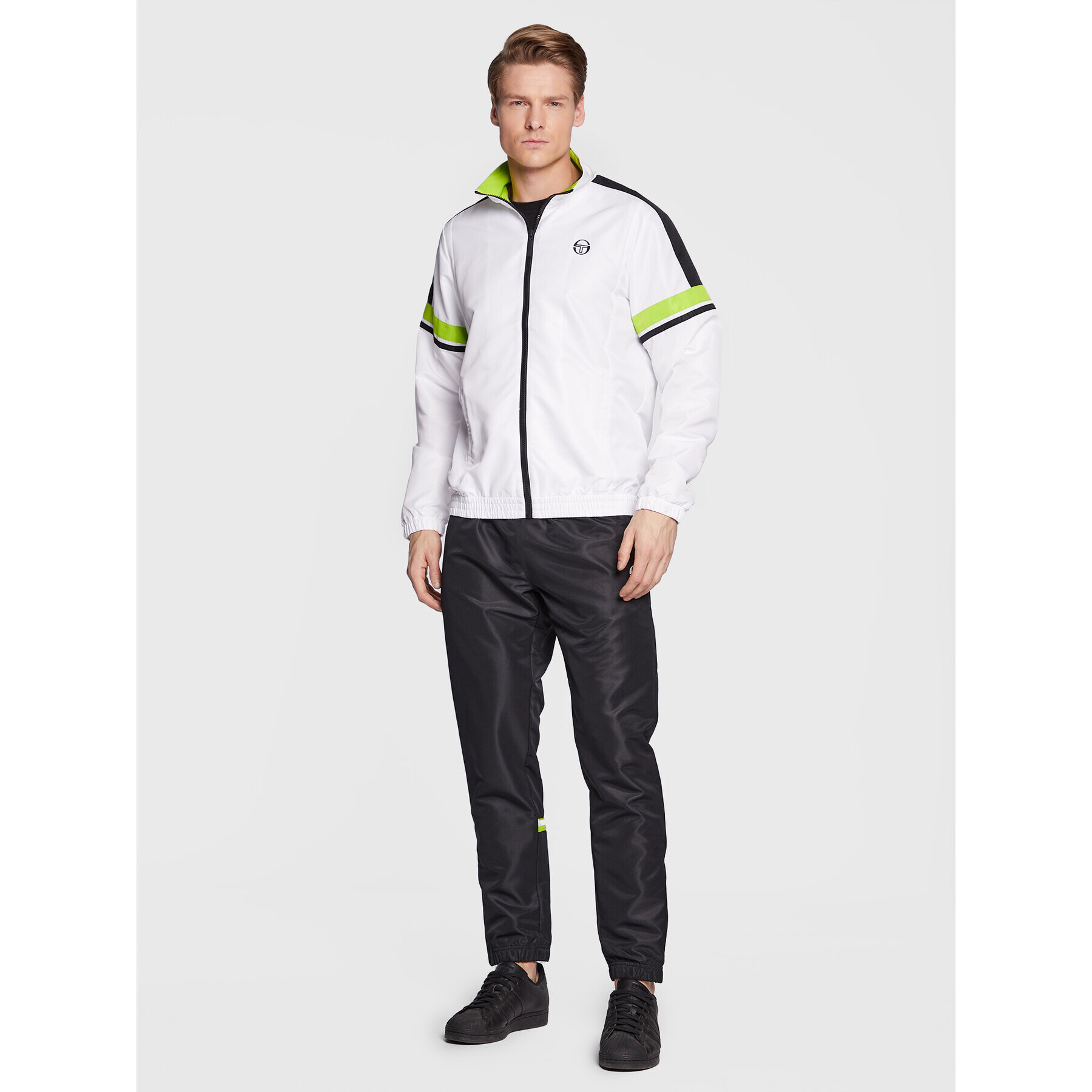 Sergio Tacchini Анцуг Cryo 38129 Бял Regular Fit - Pepit.bg