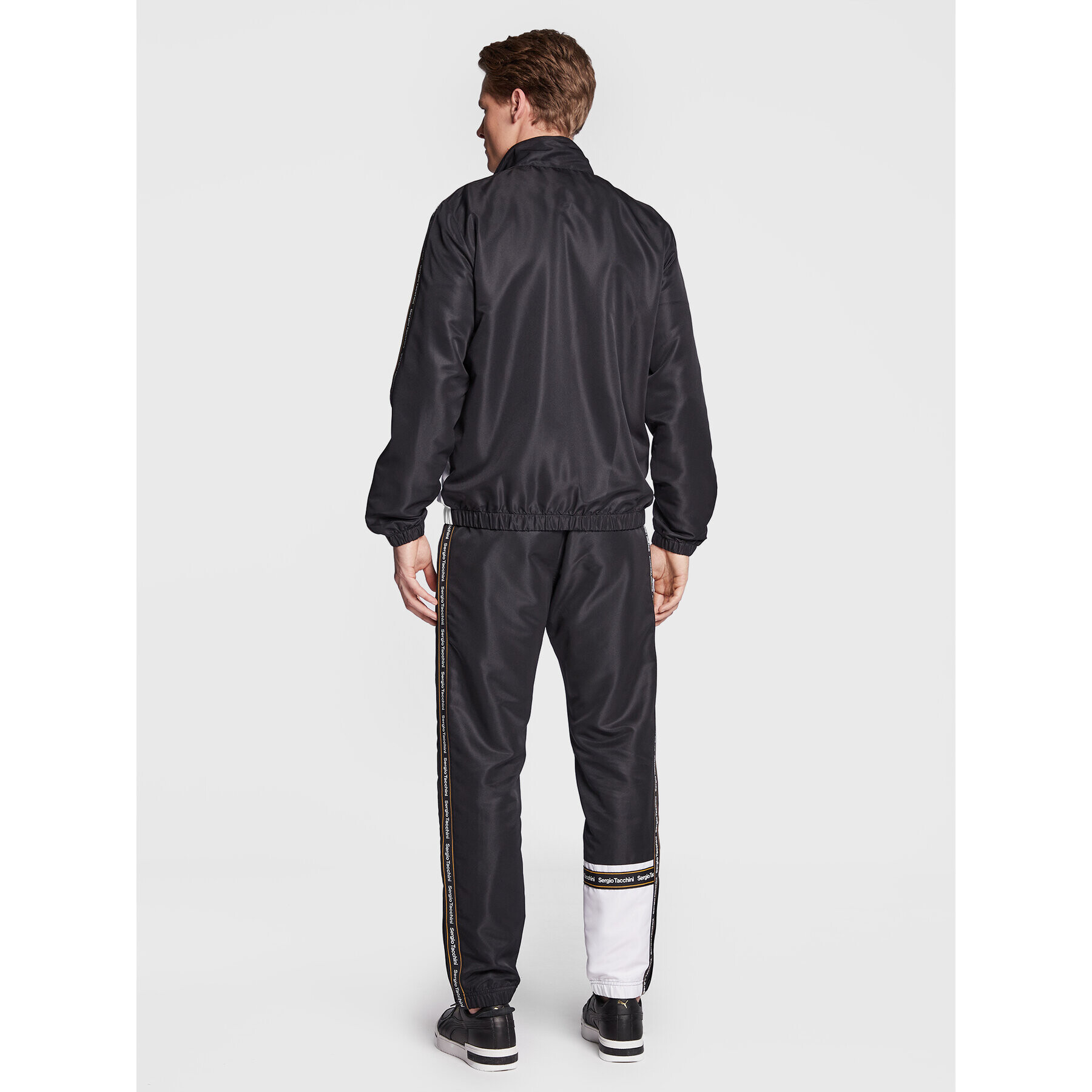 Sergio Tacchini Анцуг Meridiano 39735 Черен Regular Fit - Pepit.bg