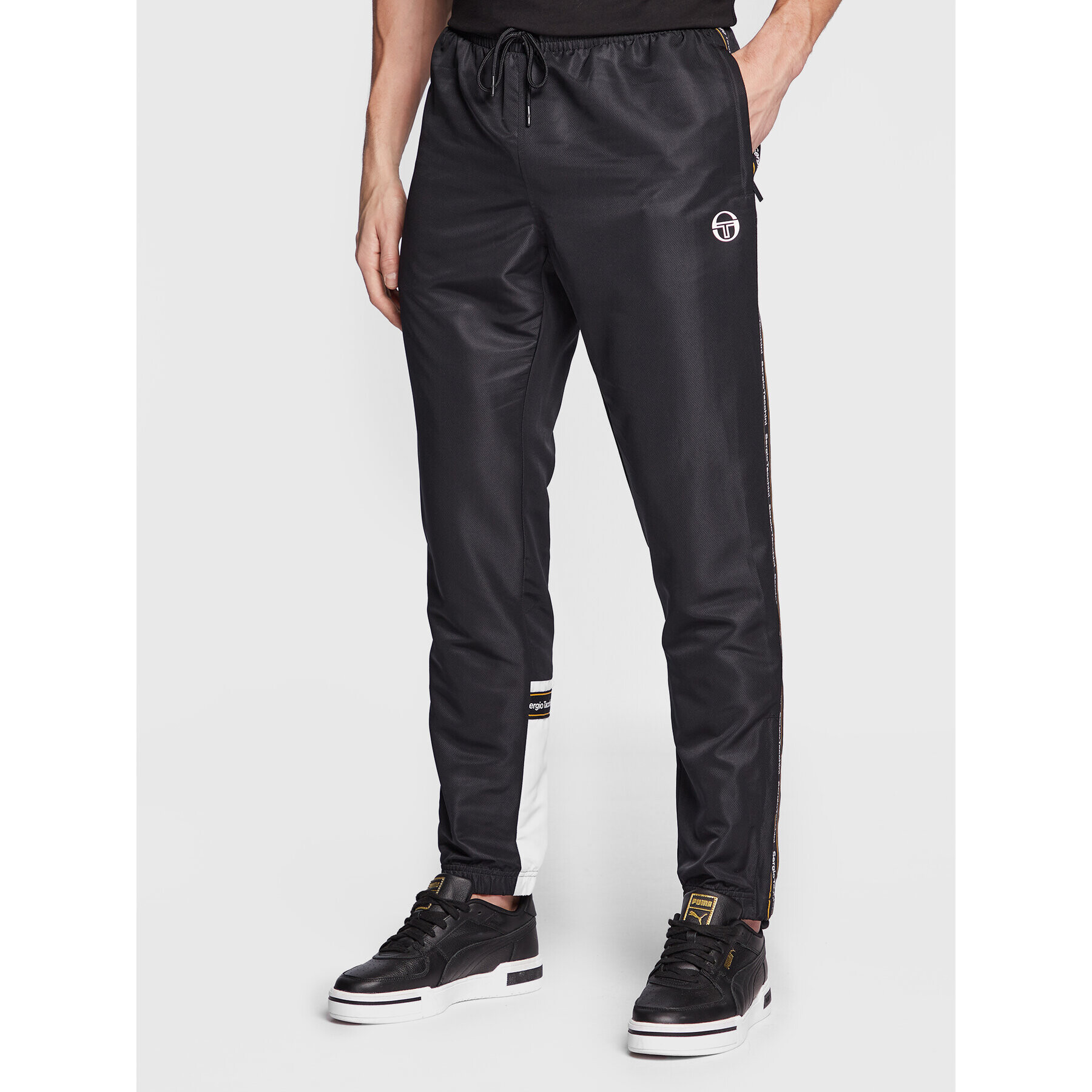 Sergio Tacchini Анцуг Meridiano 39735 Черен Regular Fit - Pepit.bg