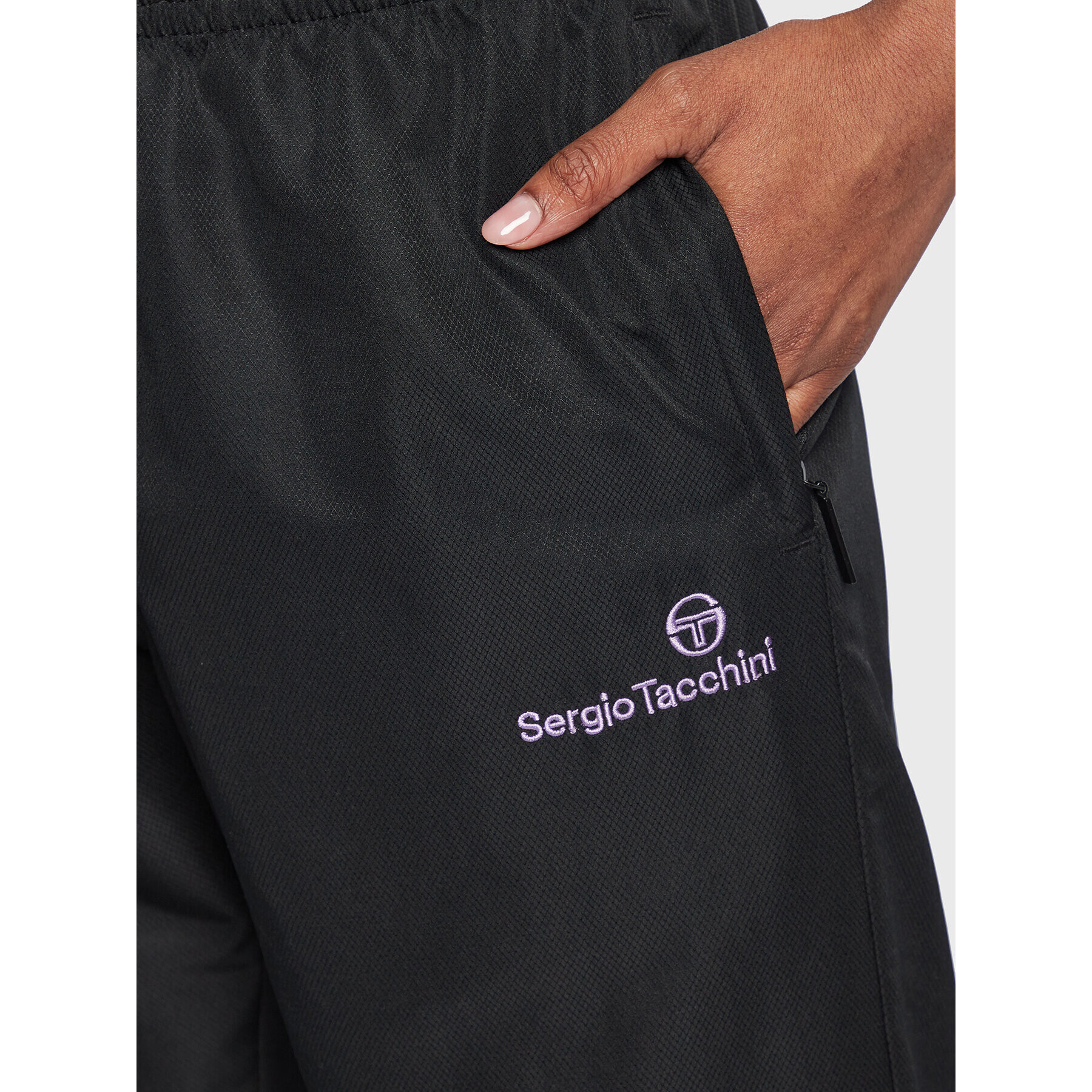 Sergio Tacchini Долнище анцуг Carson 39439 Черен Regular Fit - Pepit.bg