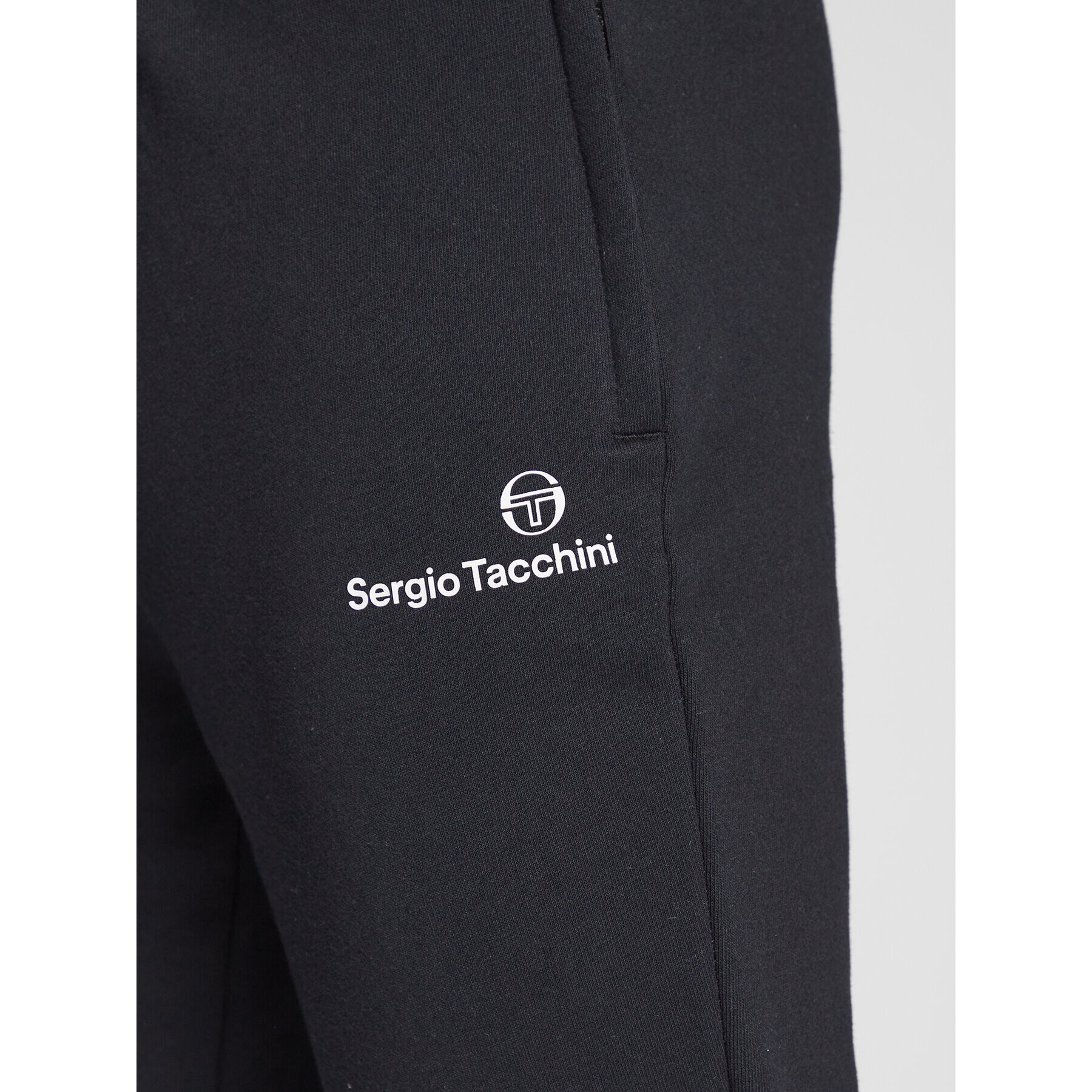 Sergio Tacchini Долнище анцуг Incastro 39523 Черен Slim Fit - Pepit.bg