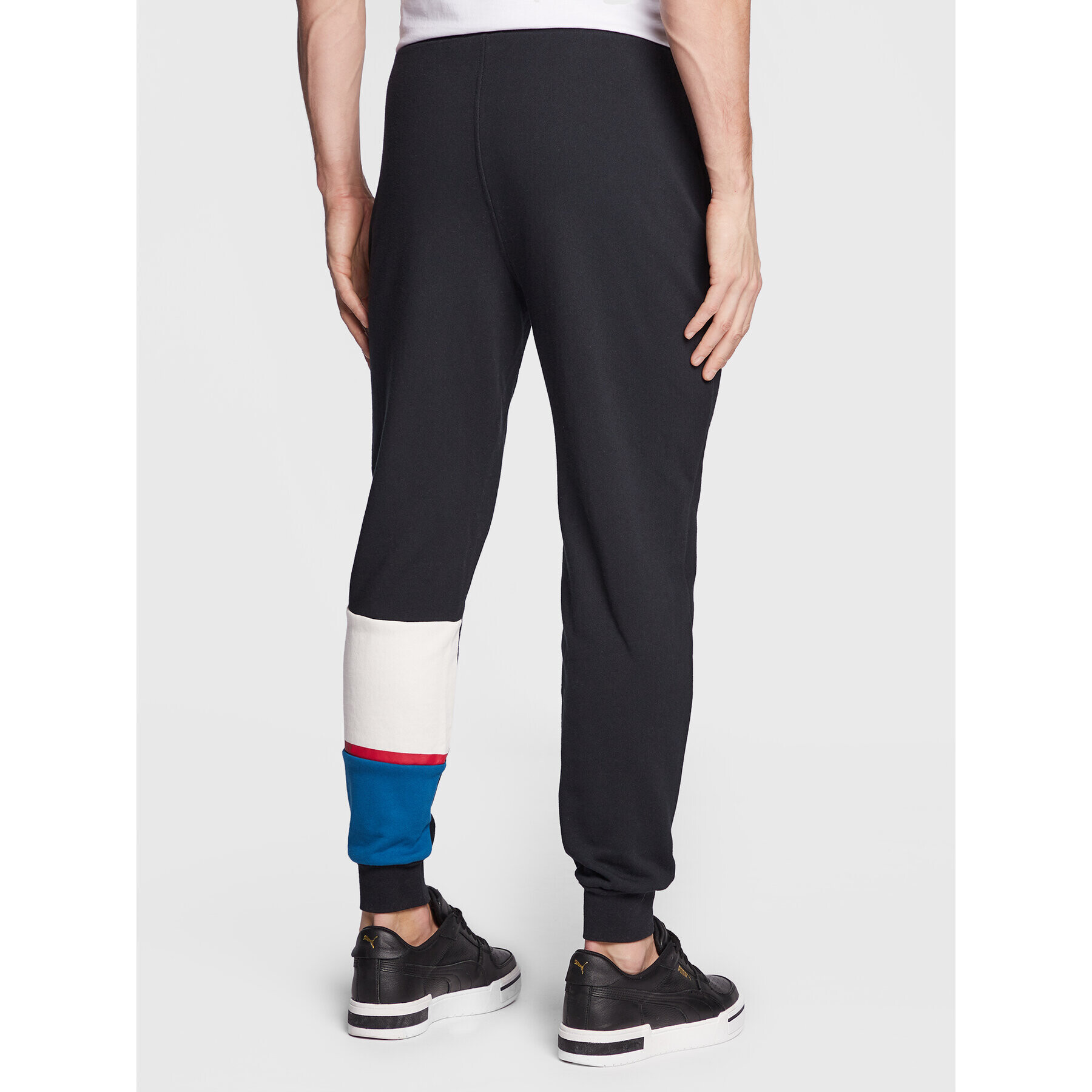 Sergio Tacchini Долнище анцуг Incastro 39523 Черен Slim Fit - Pepit.bg